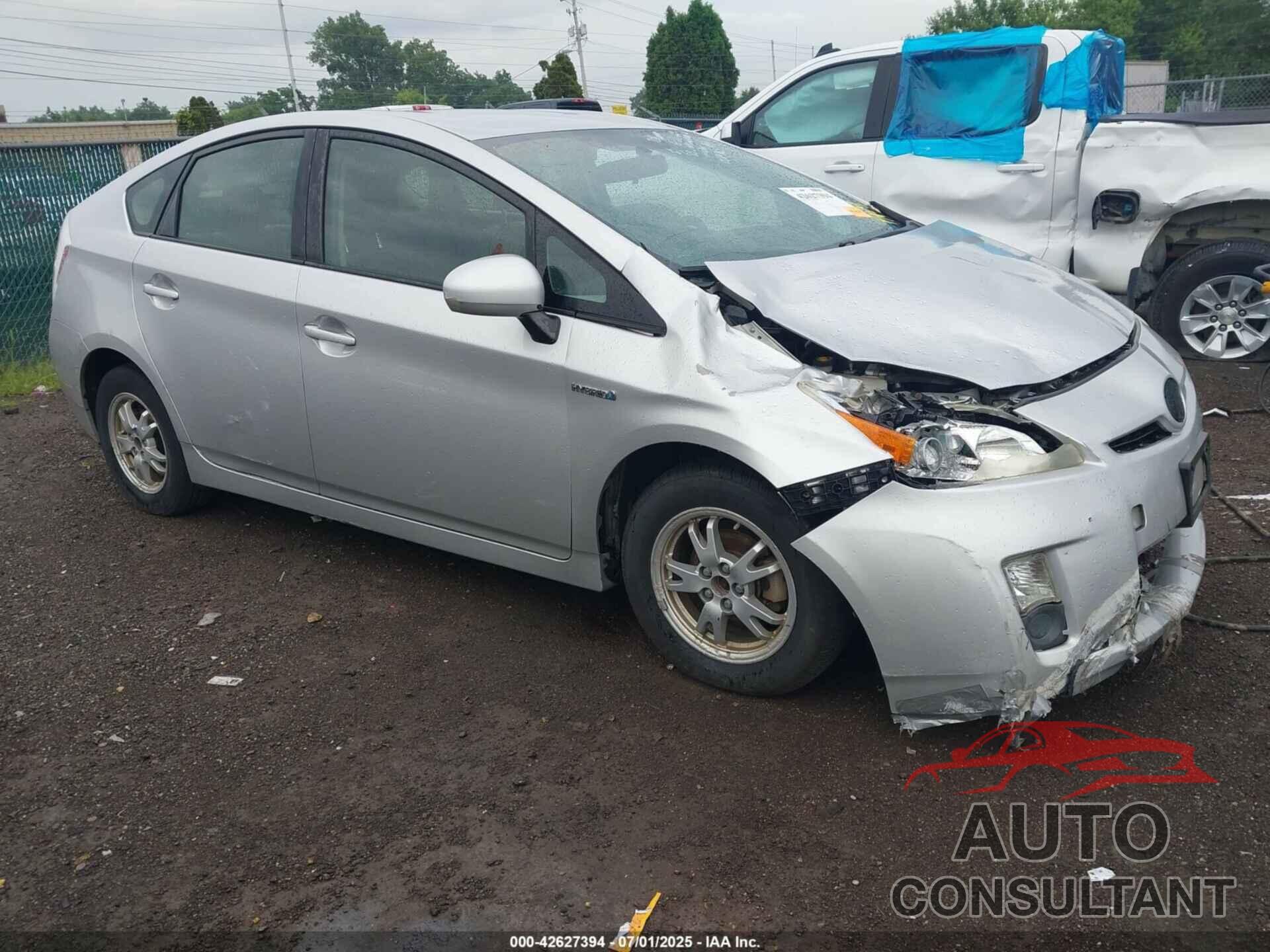 TOYOTA PRIUS 2010 - JTDKN3DU8A0062384