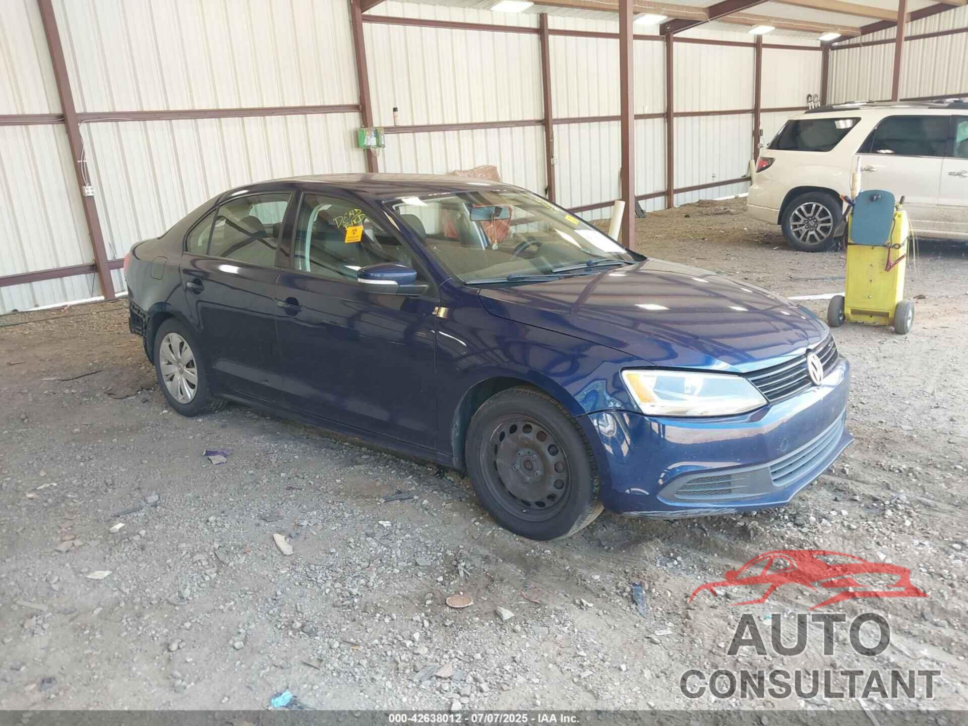 VOLKSWAGEN JETTA 2011 - 3VWDX7AJXBM324499