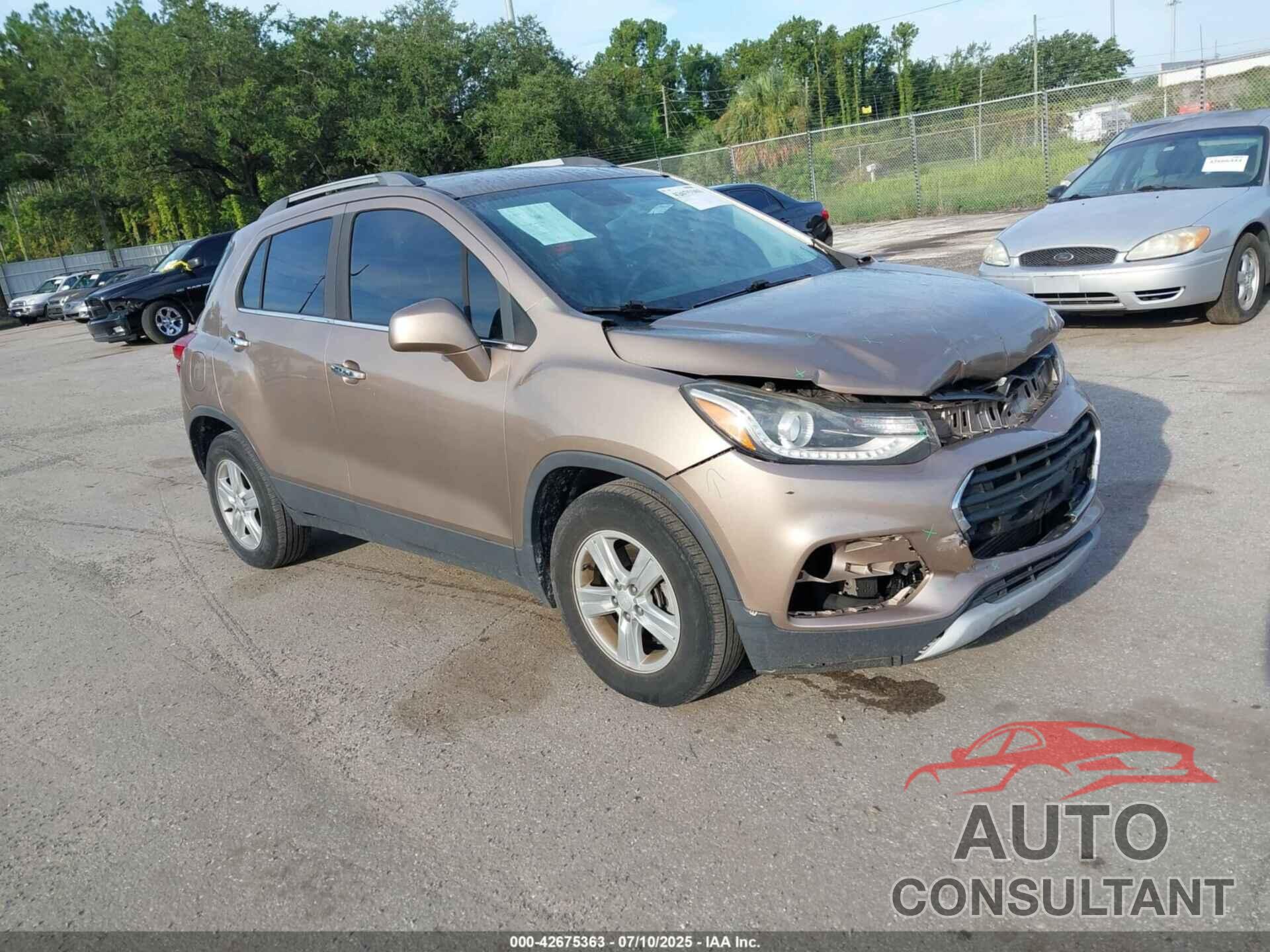 CHEVROLET TRAX 2018 - 3GNCJLSB6JL332272