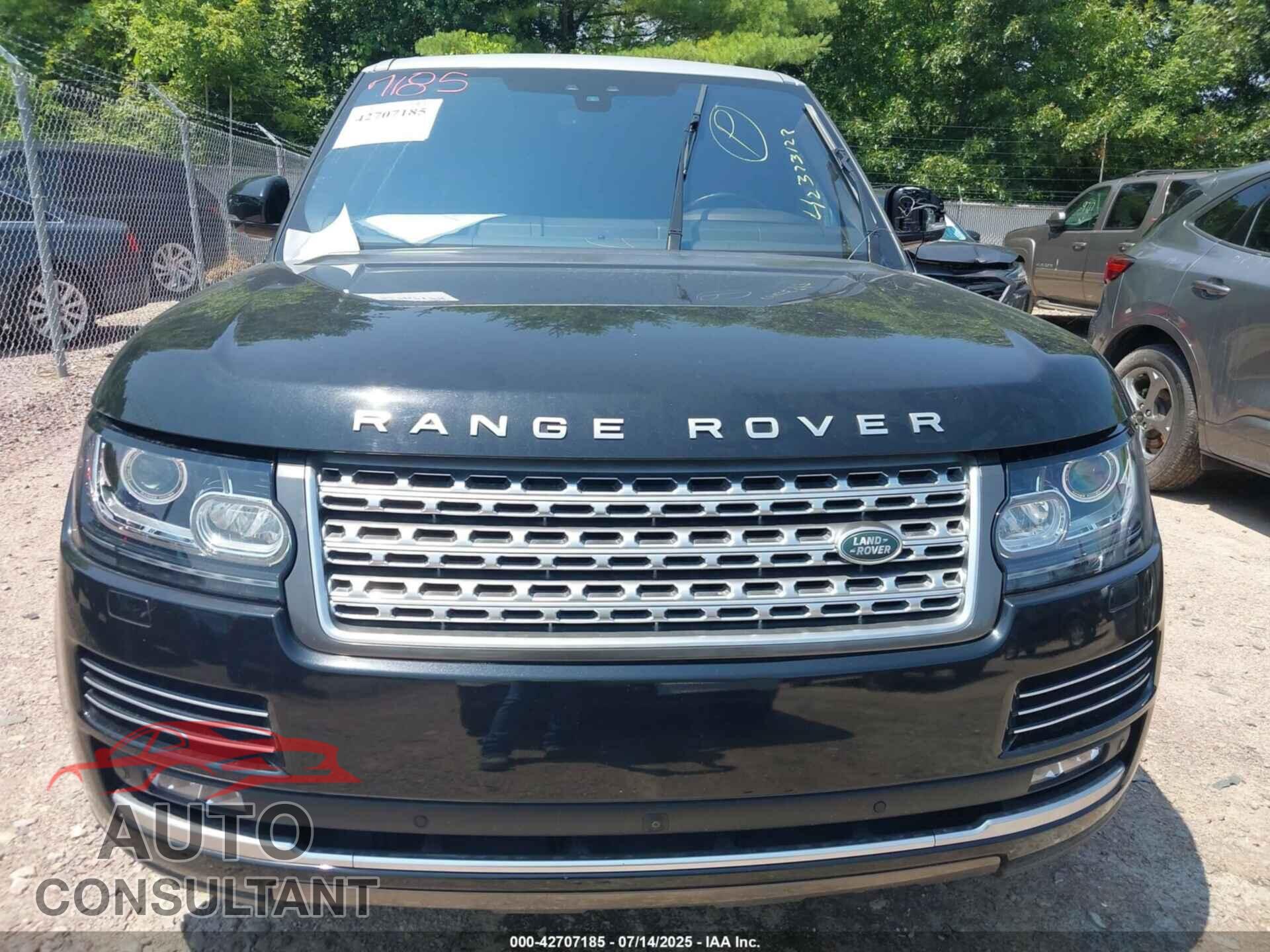 LAND ROVER RANGE ROVER 2017 - SALGS2FE1HA352431
