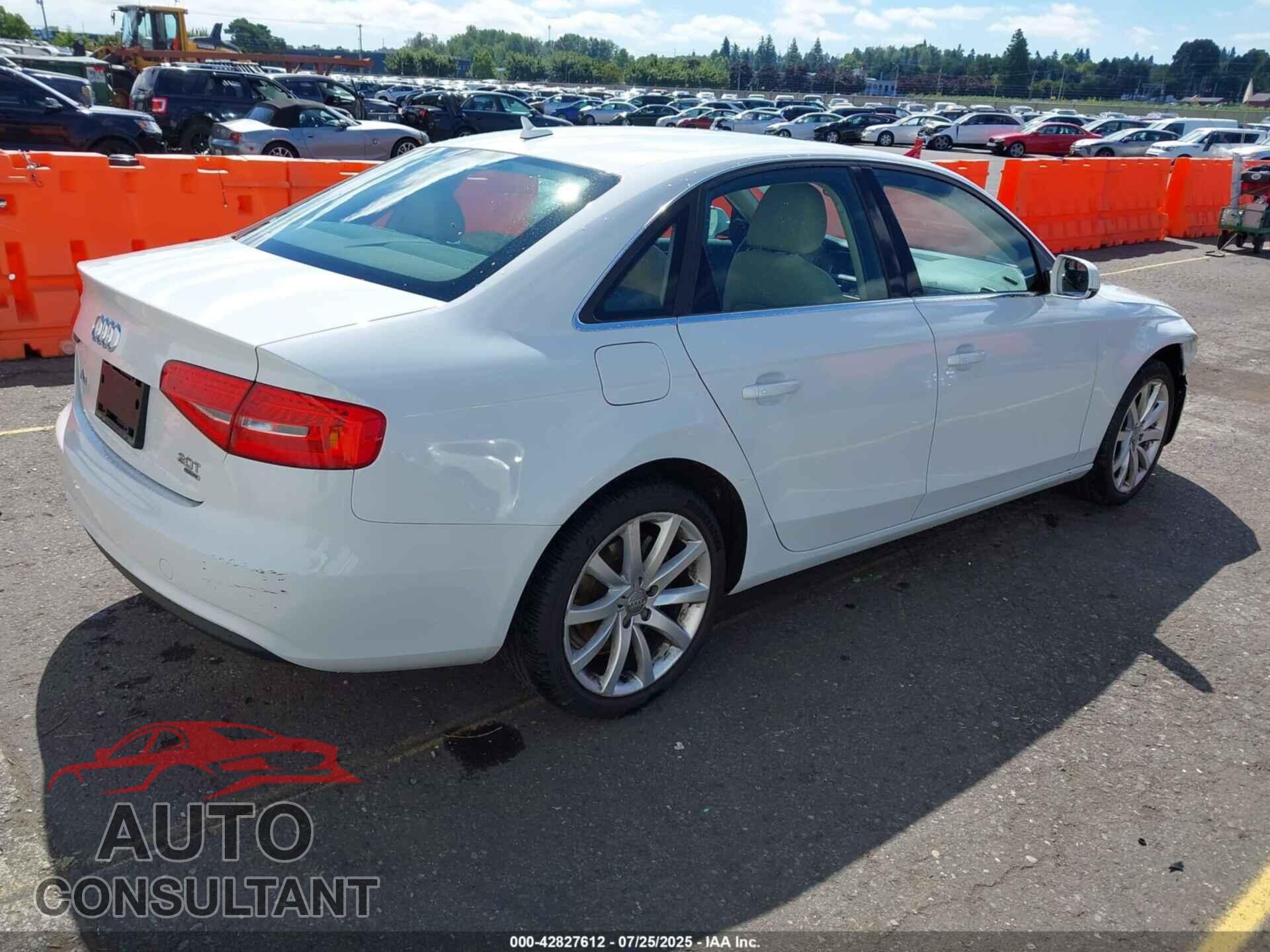 AUDI A4 2013 - WAUFFAFL1DN014186
