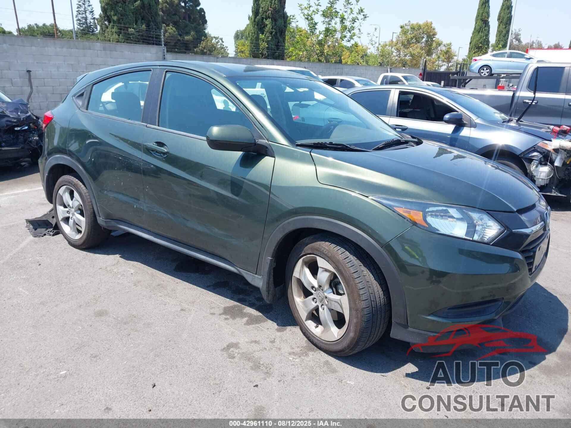 HONDA HR-V 2016 - 3CZRU5H33GM739047