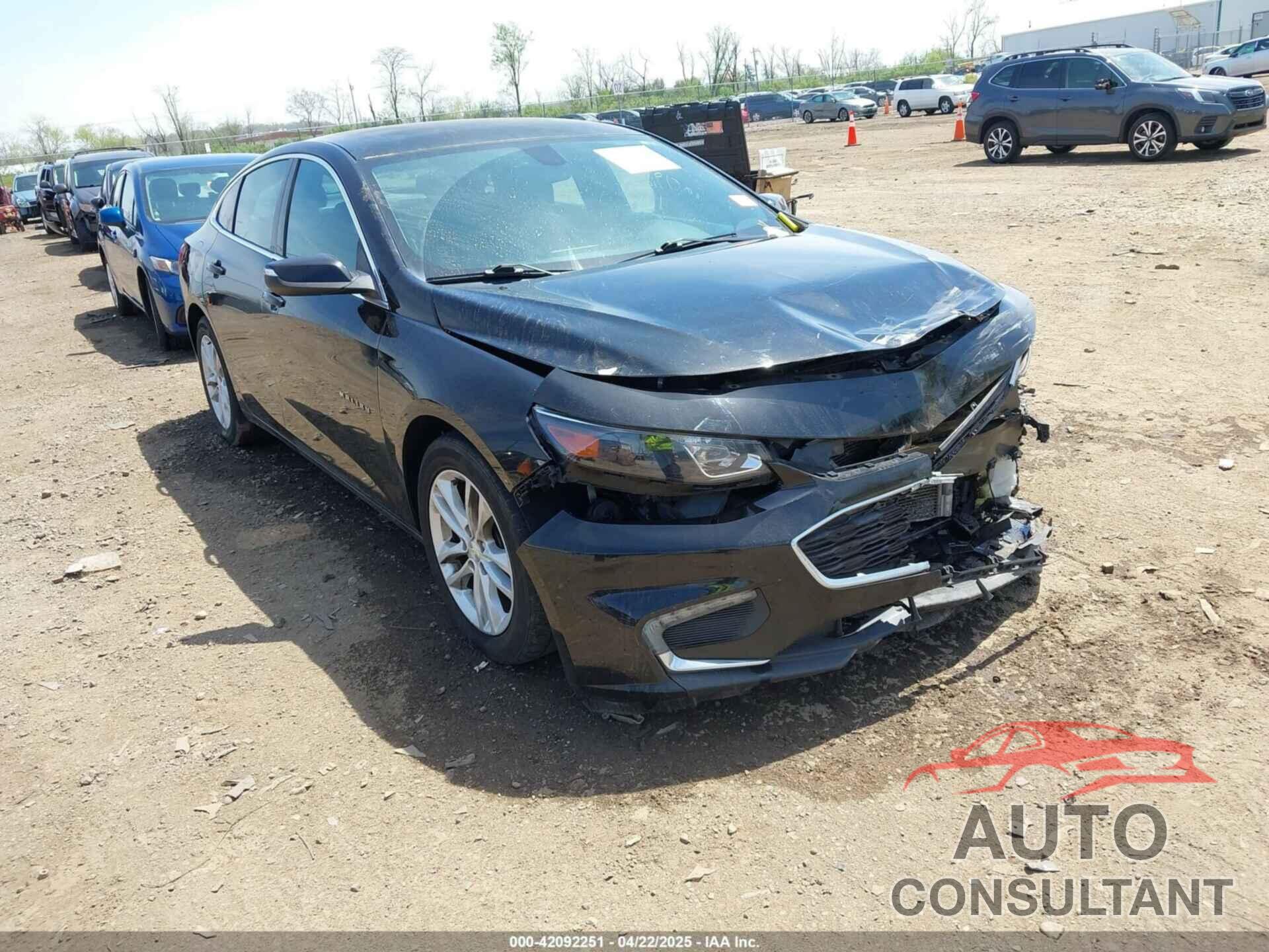 CHEVROLET MALIBU 2017 - 1G1ZE5ST7HF143588