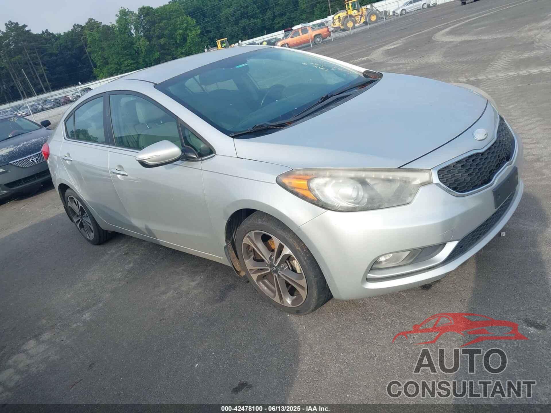 KIA FORTE 2014 - KNAFX4A87E5156626