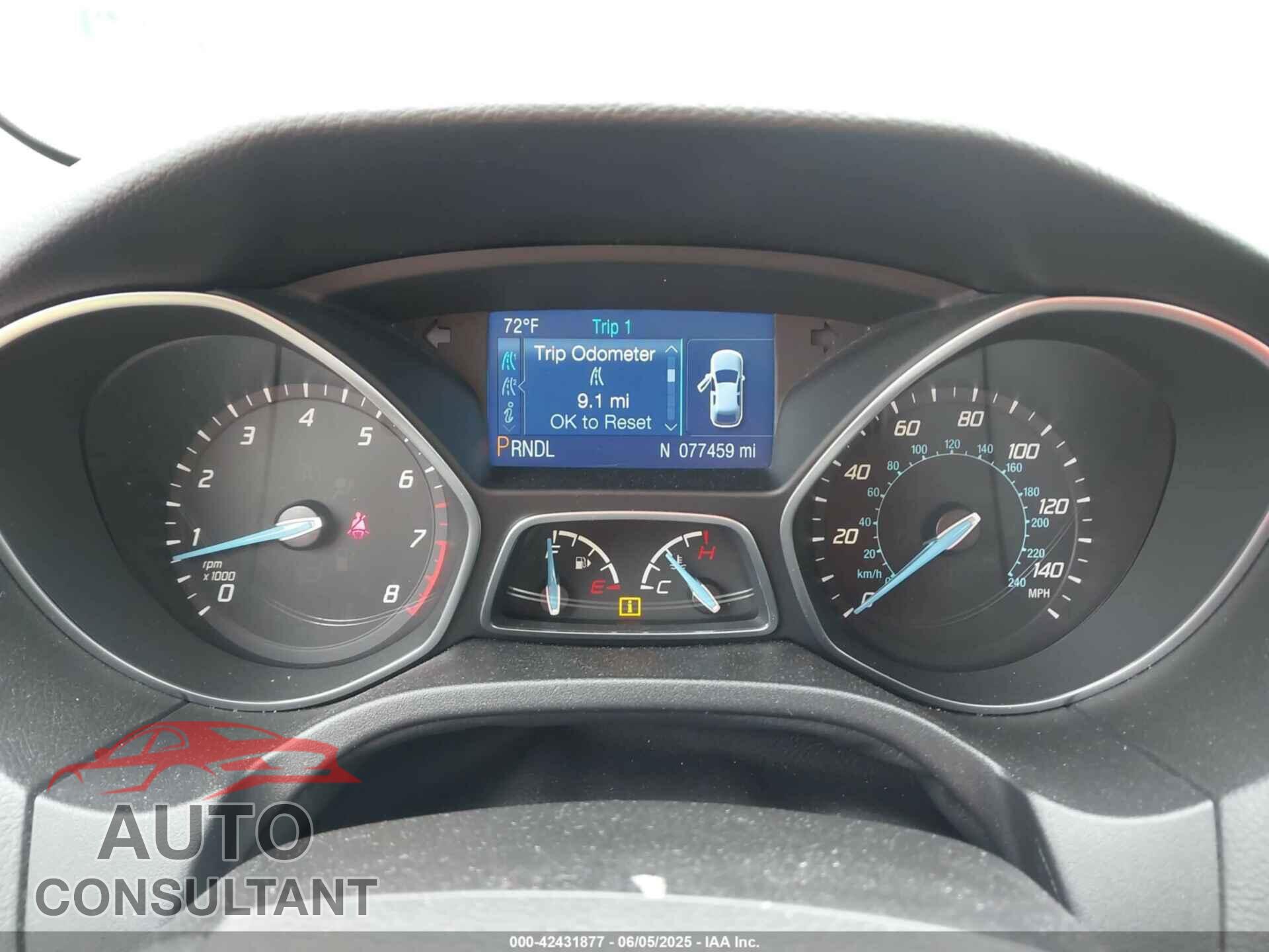 FORD FOCUS 2014 - 1FADP3F29EL208896