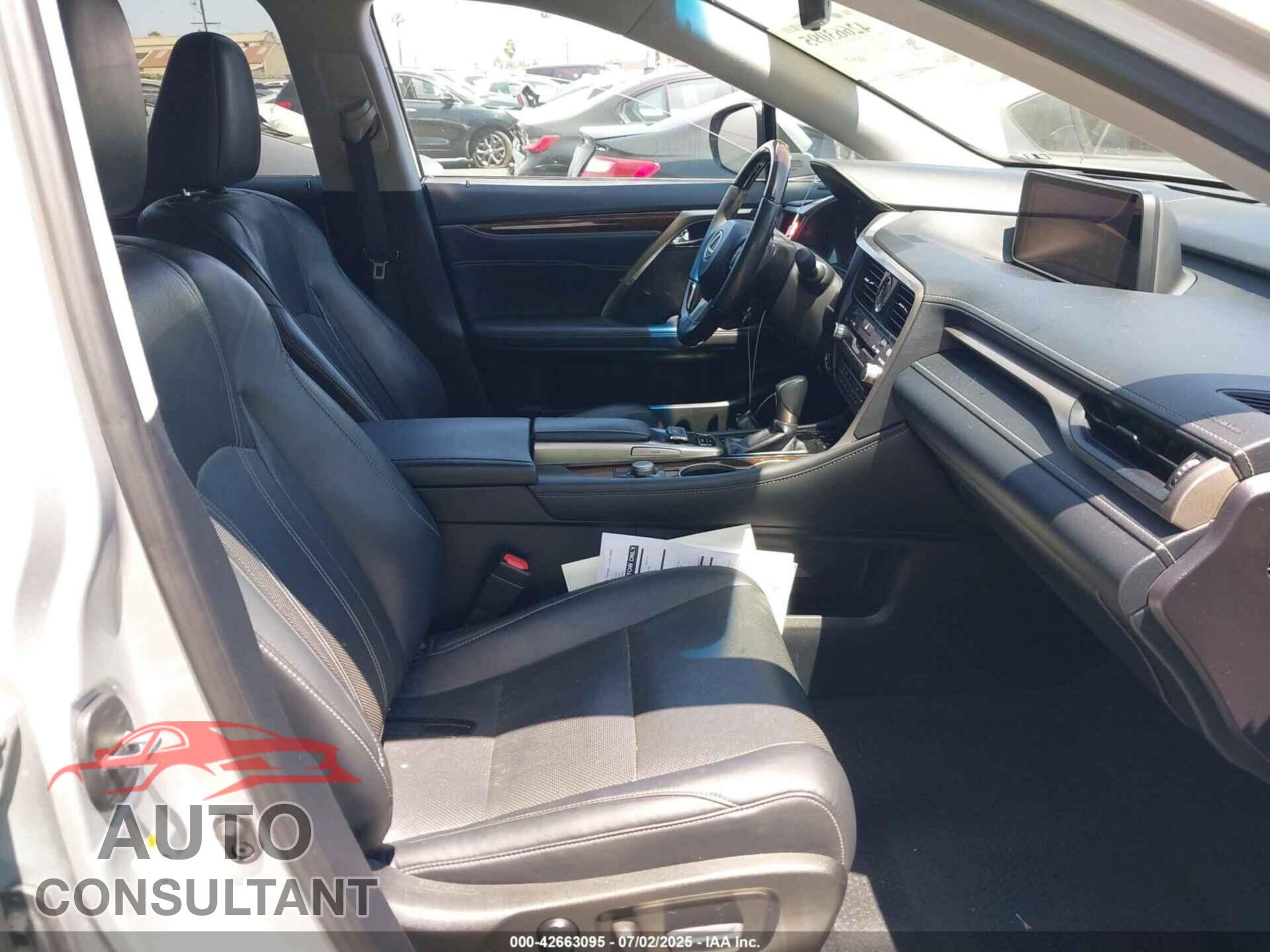 LEXUS RX 350 2017 - 2T2ZZMCA7HC038072