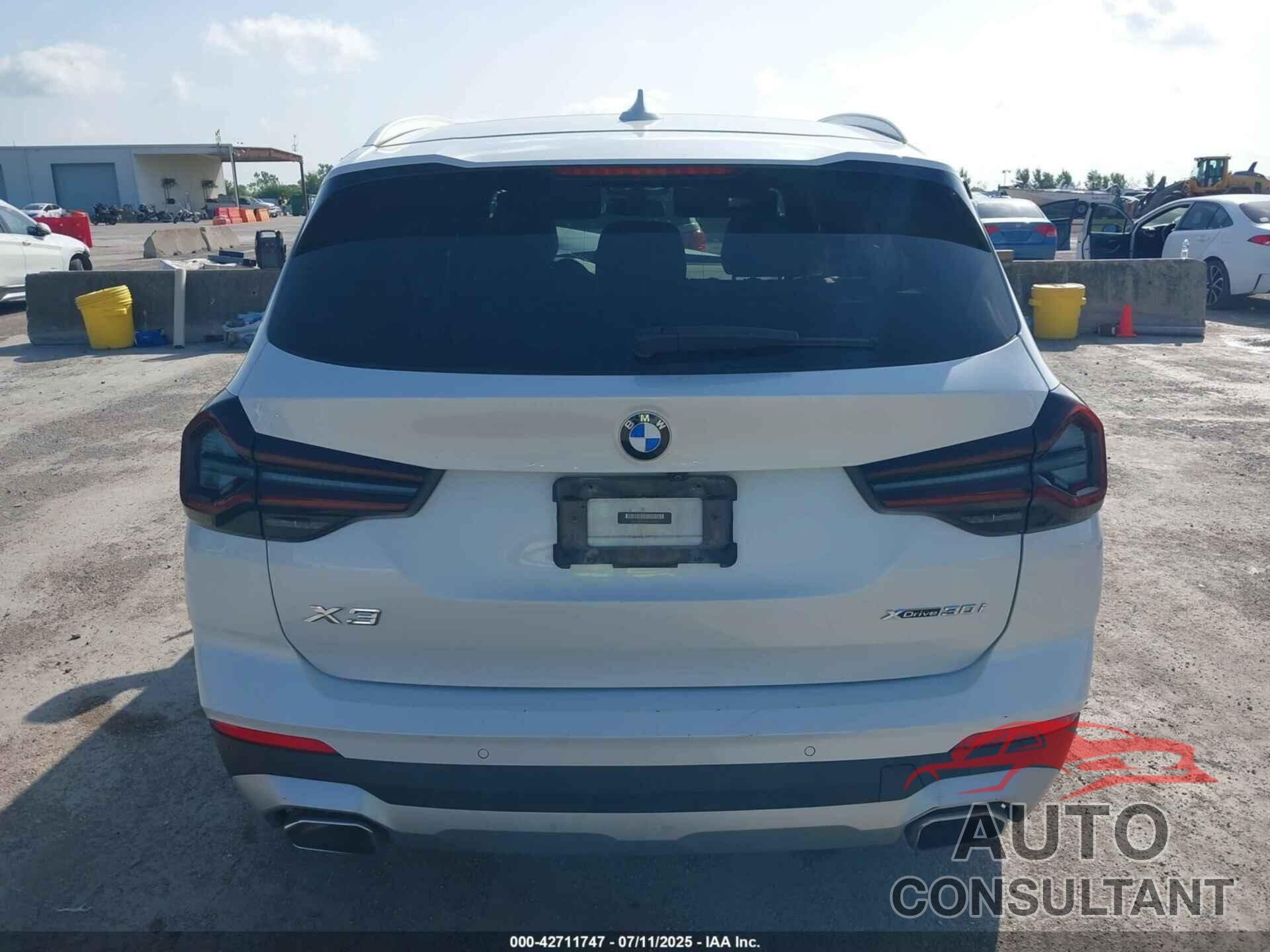 BMW X3 2022 - 5UX53DP07N9N28405