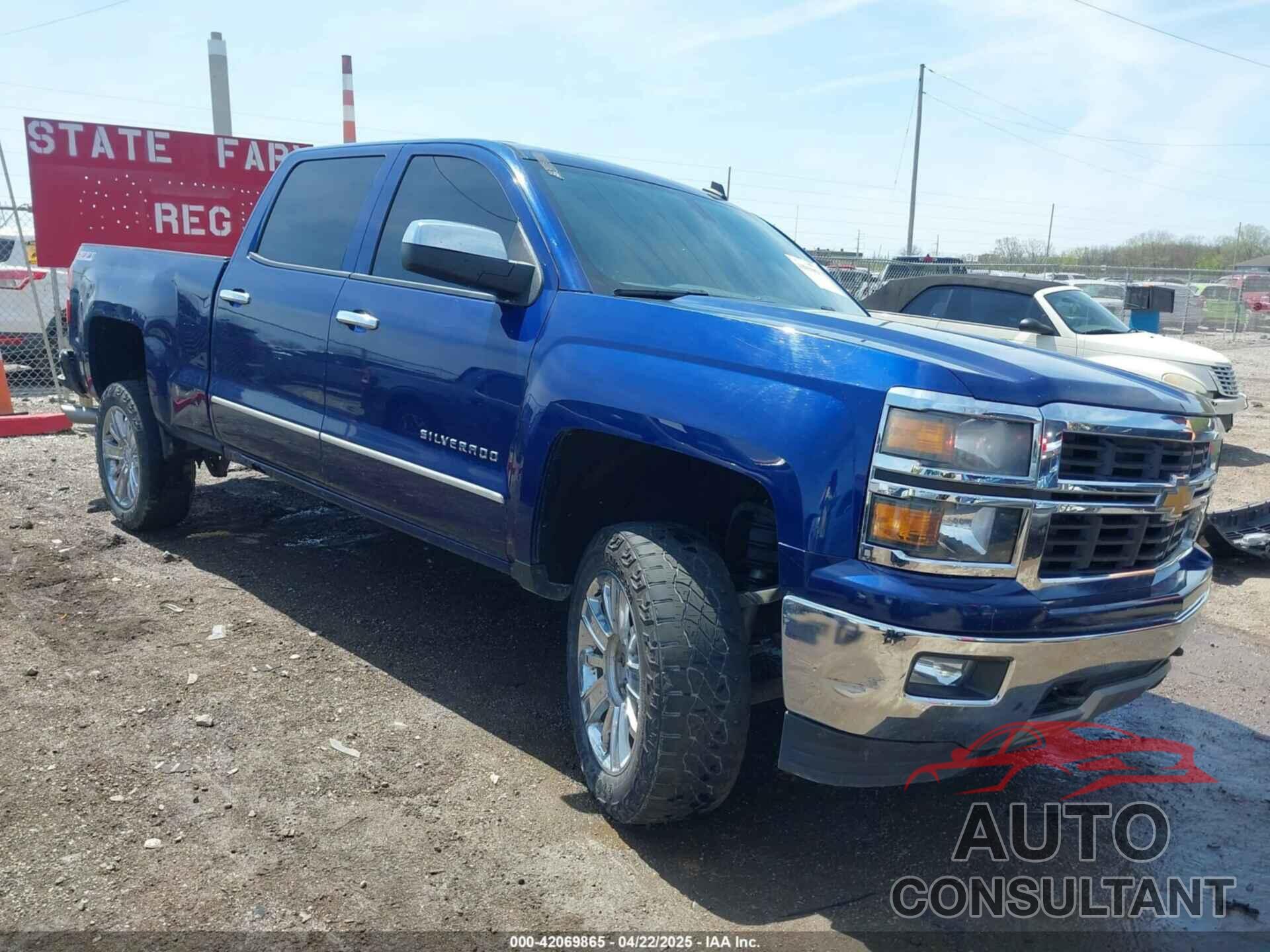CHEVROLET SILVERADO 1500 2014 - 3GCUKREC6EG130578