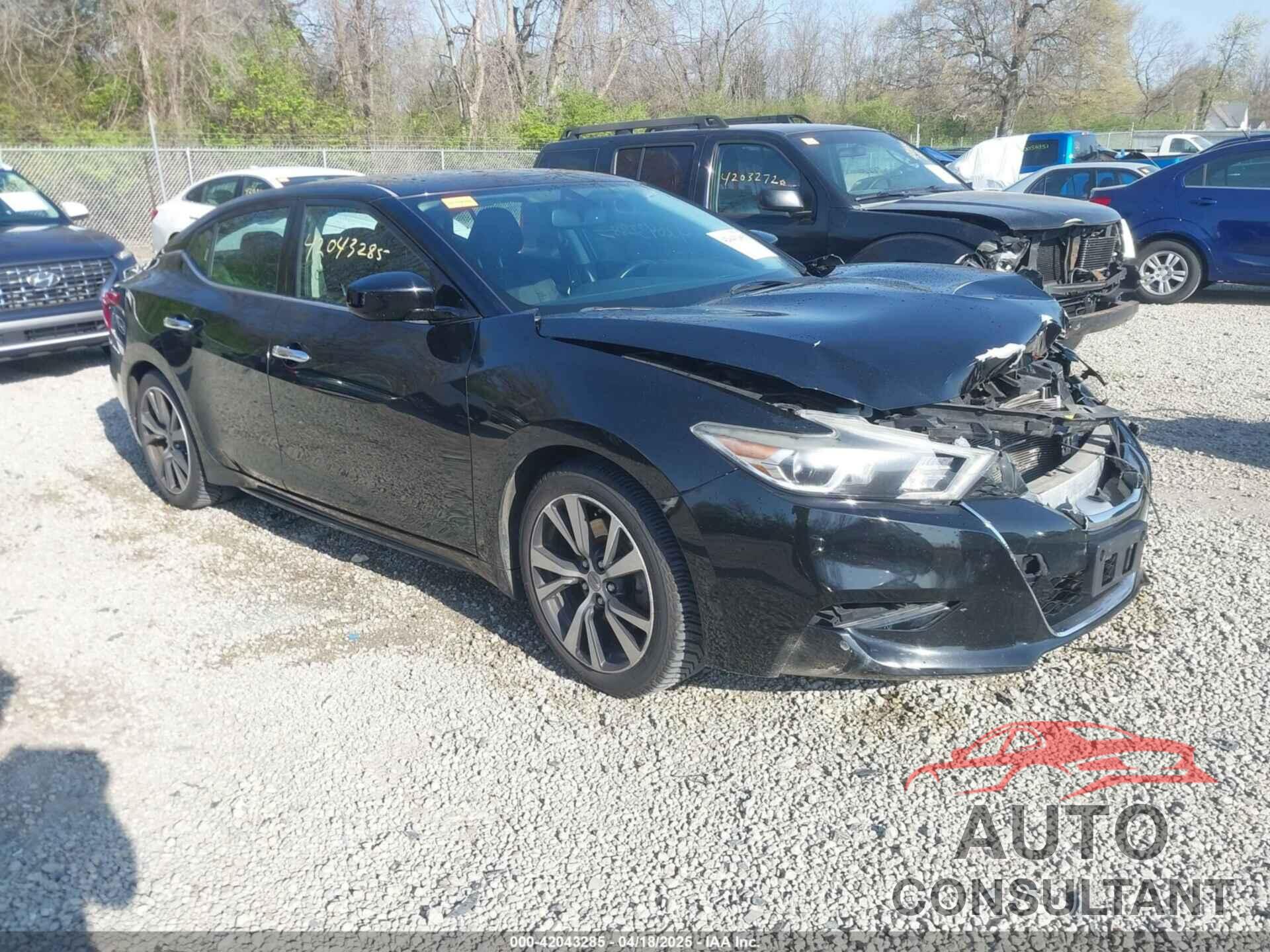 NISSAN MAXIMA 2017 - 1N4AA6AP3HC436857