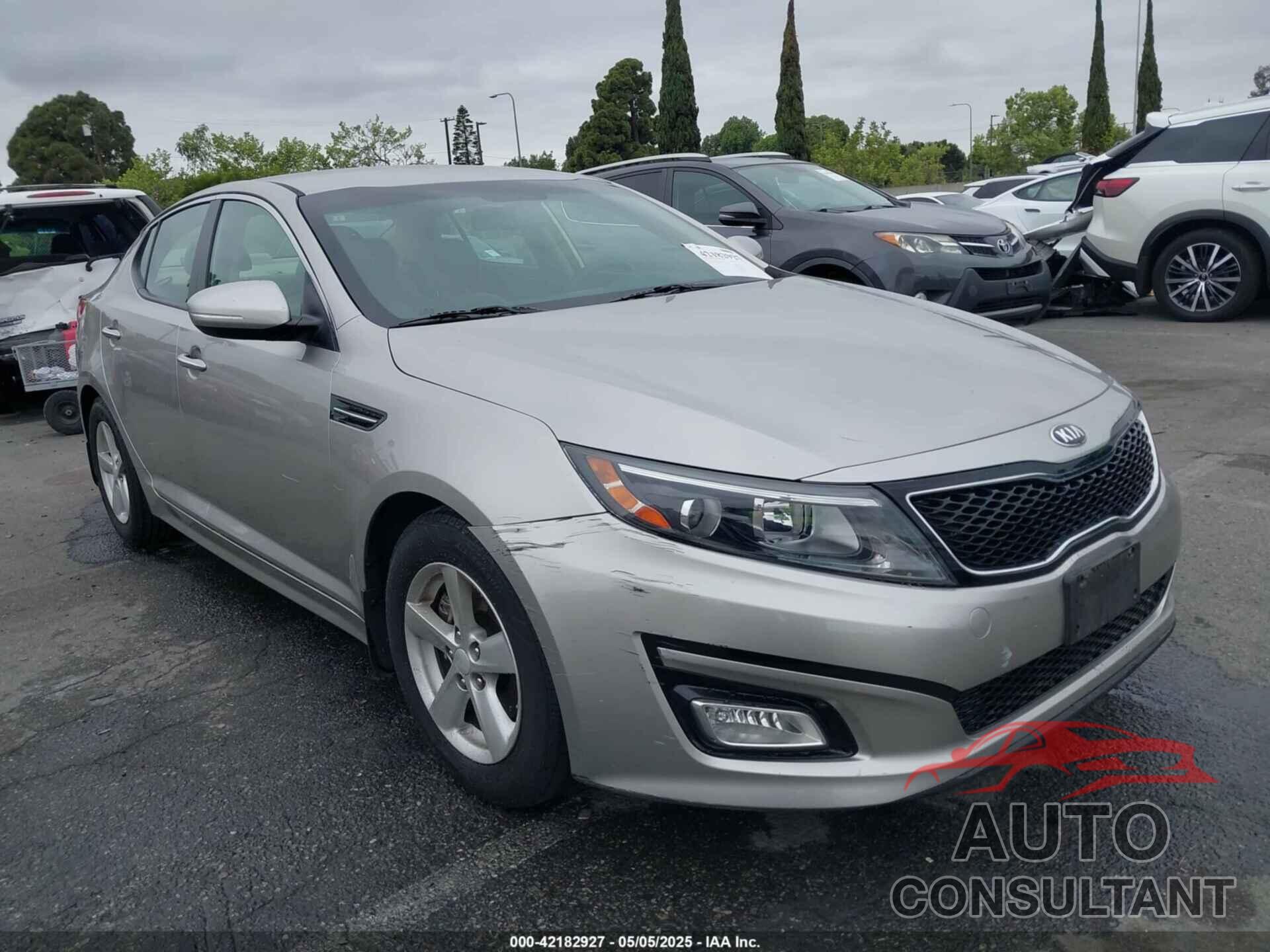 KIA OPTIMA 2015 - KNAGM4A78F5584534