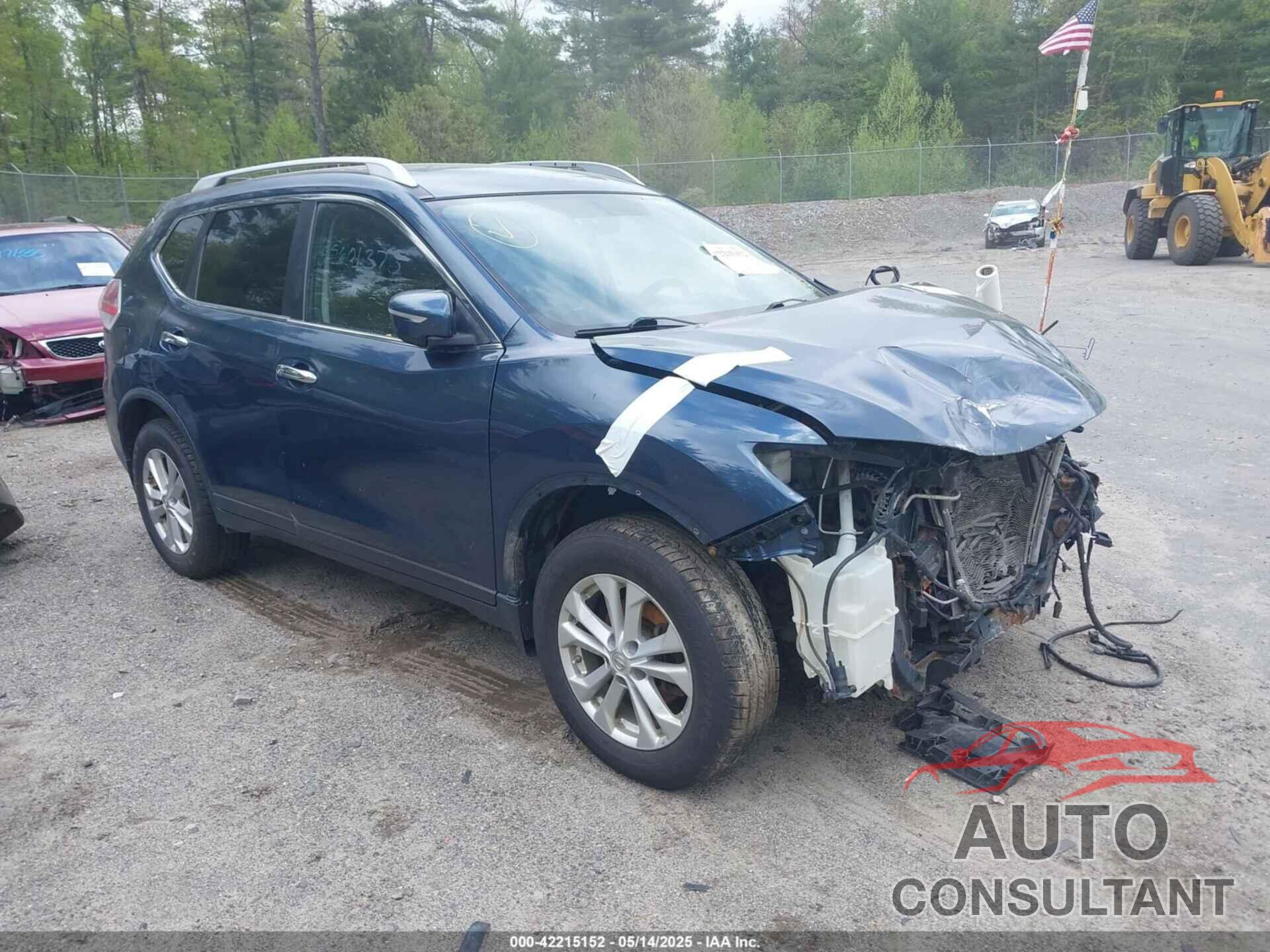 NISSAN ROGUE 2015 - KNMAT2MV3FP523963