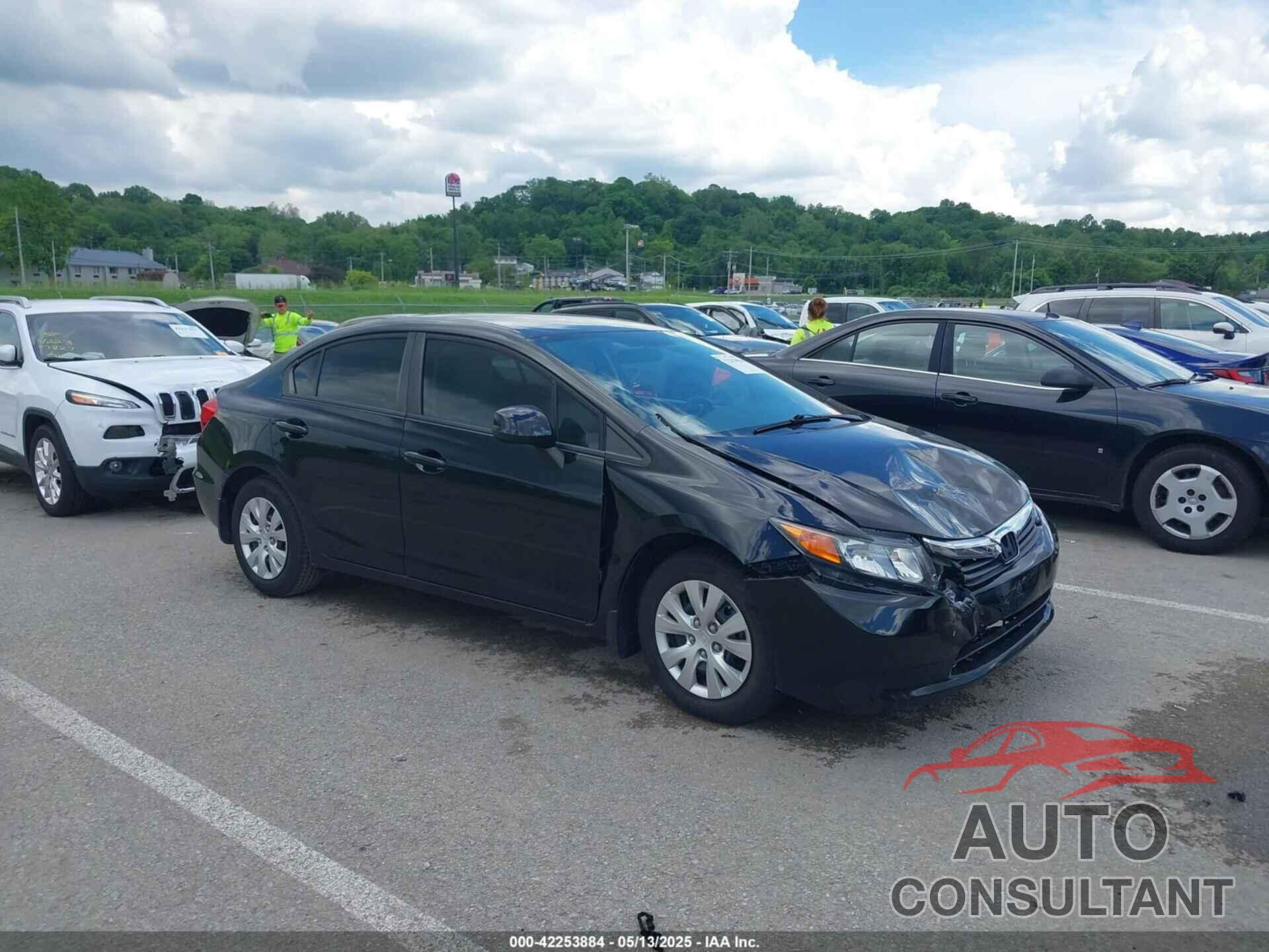 HONDA CIVIC 2012 - 2HGFB2F59CH322463