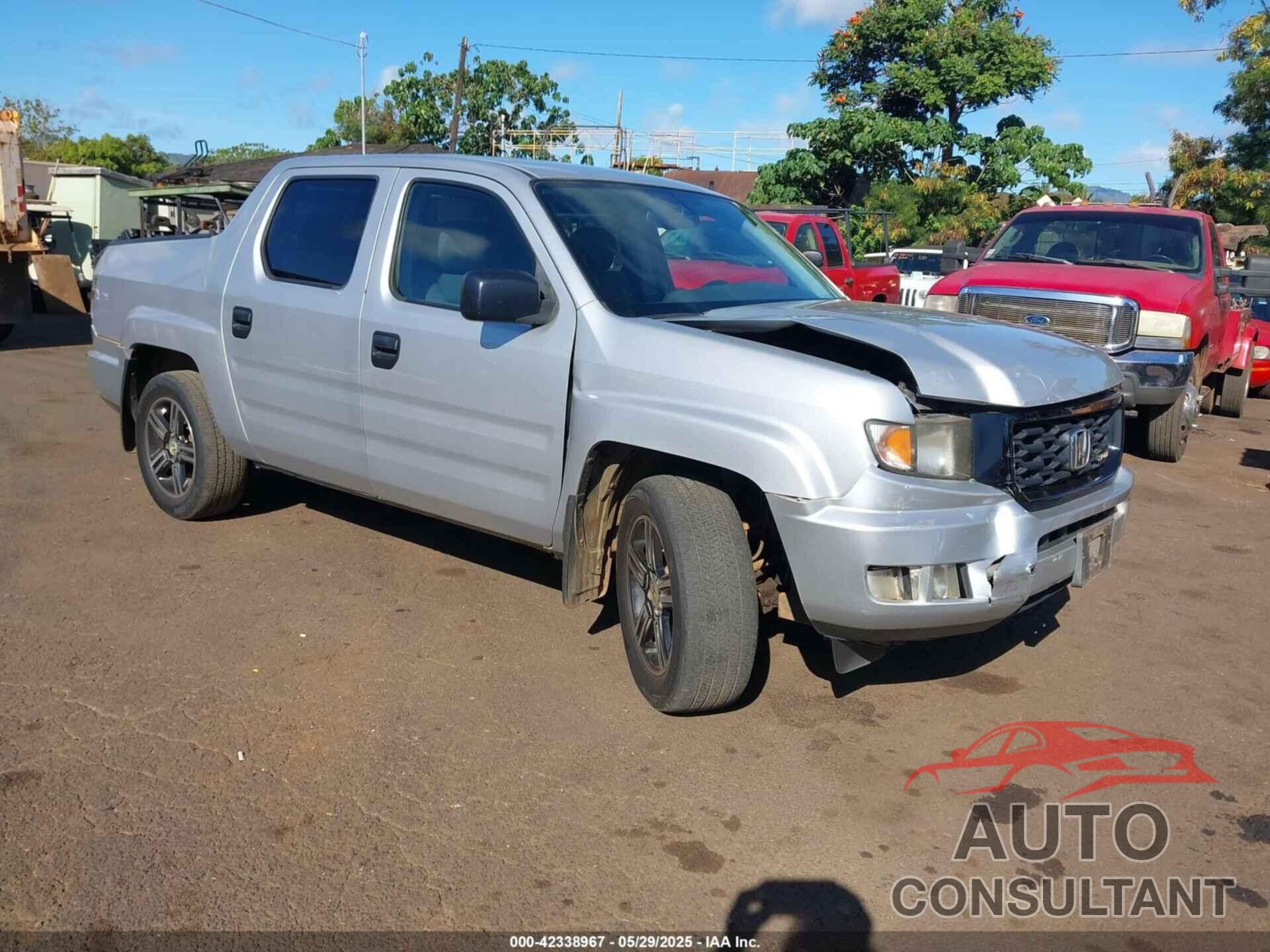 HONDA RIDGELINE 2013 - 5FPYK1F7XDB017426
