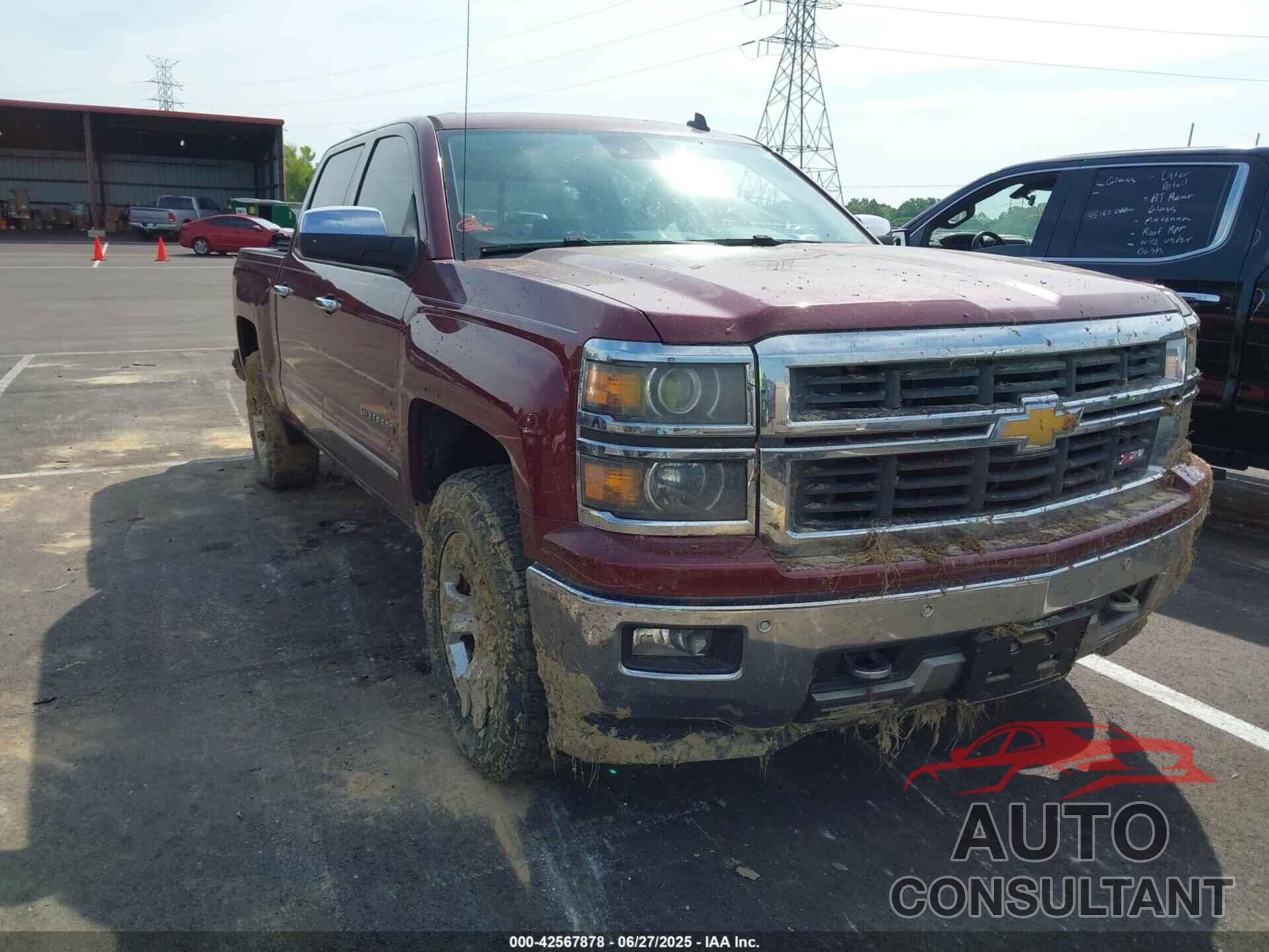 CHEVROLET SILVERADO 1500 2014 - 3GCUKSEC1EG469577