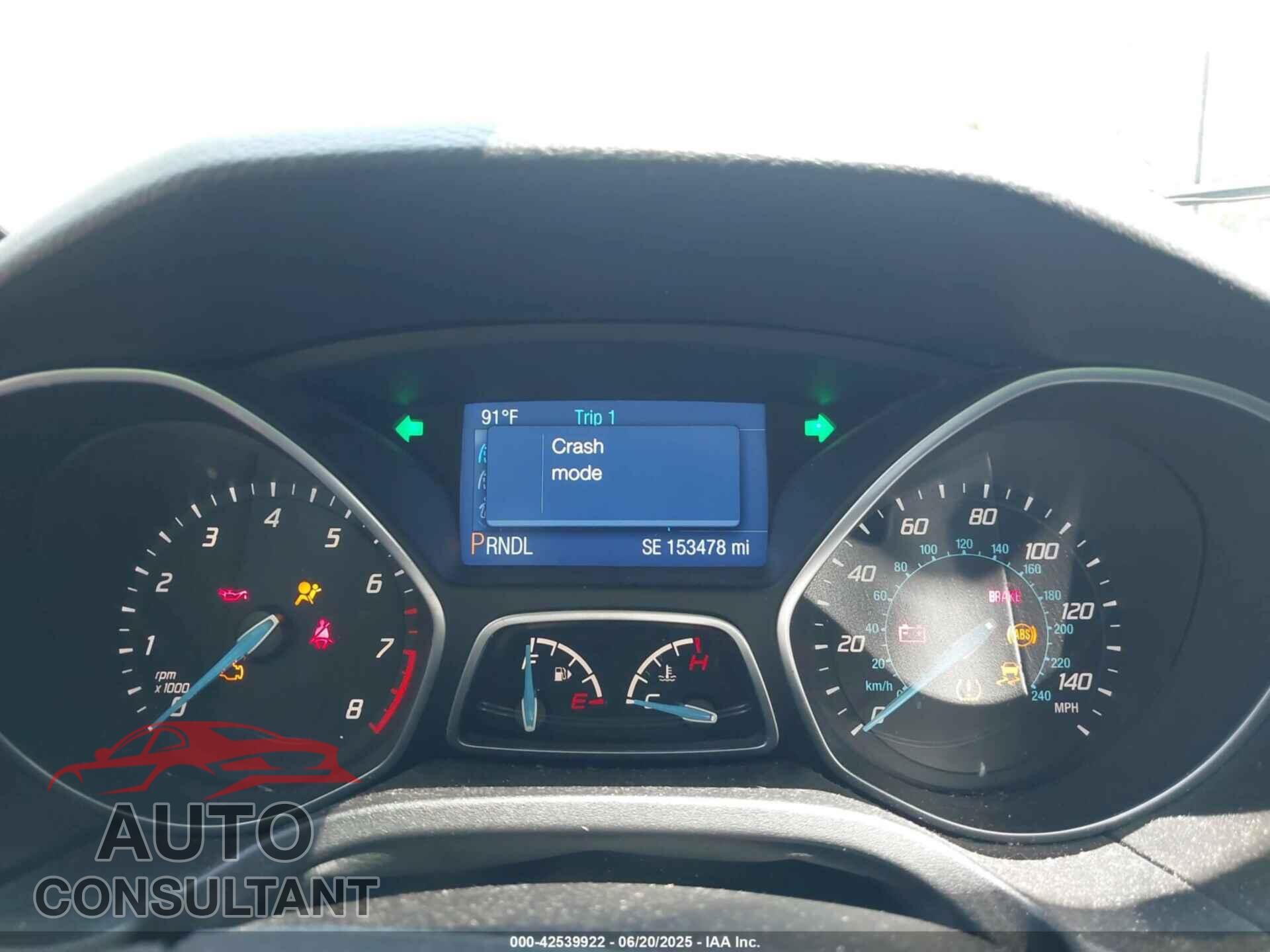 FORD FOCUS 2014 - 1FADP3K28EL276273