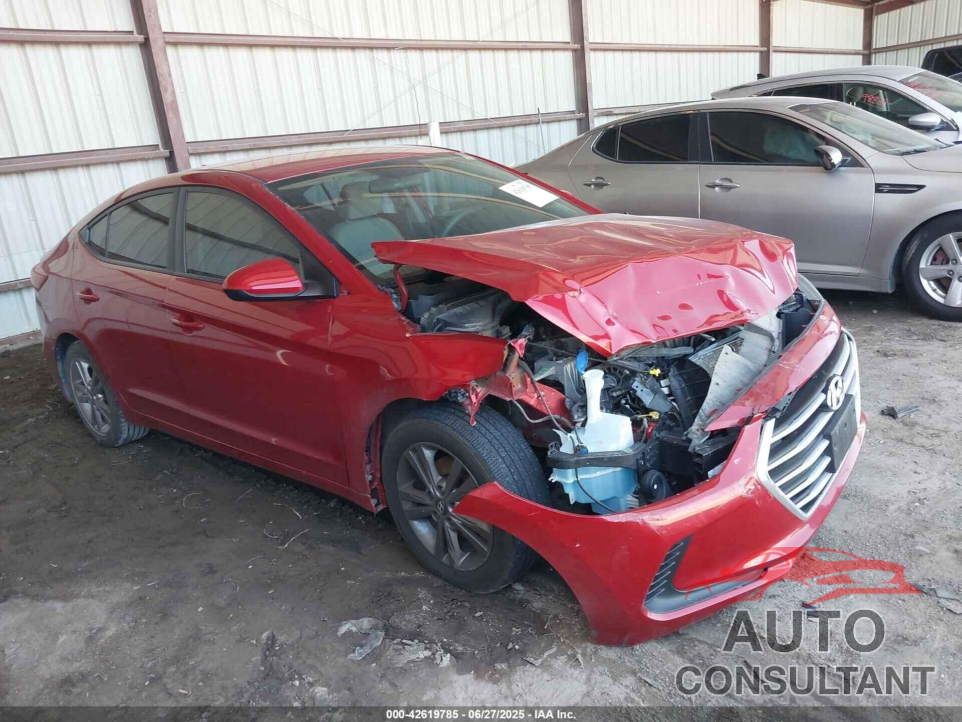 HYUNDAI ELANTRA 2017 - 5NPD84LF9HH132562