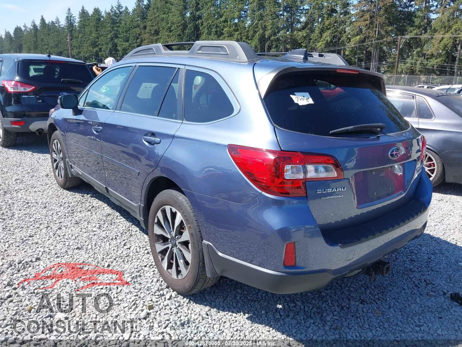 SUBARU OUTBACK 2016 - 4S4BSANC3G3225318