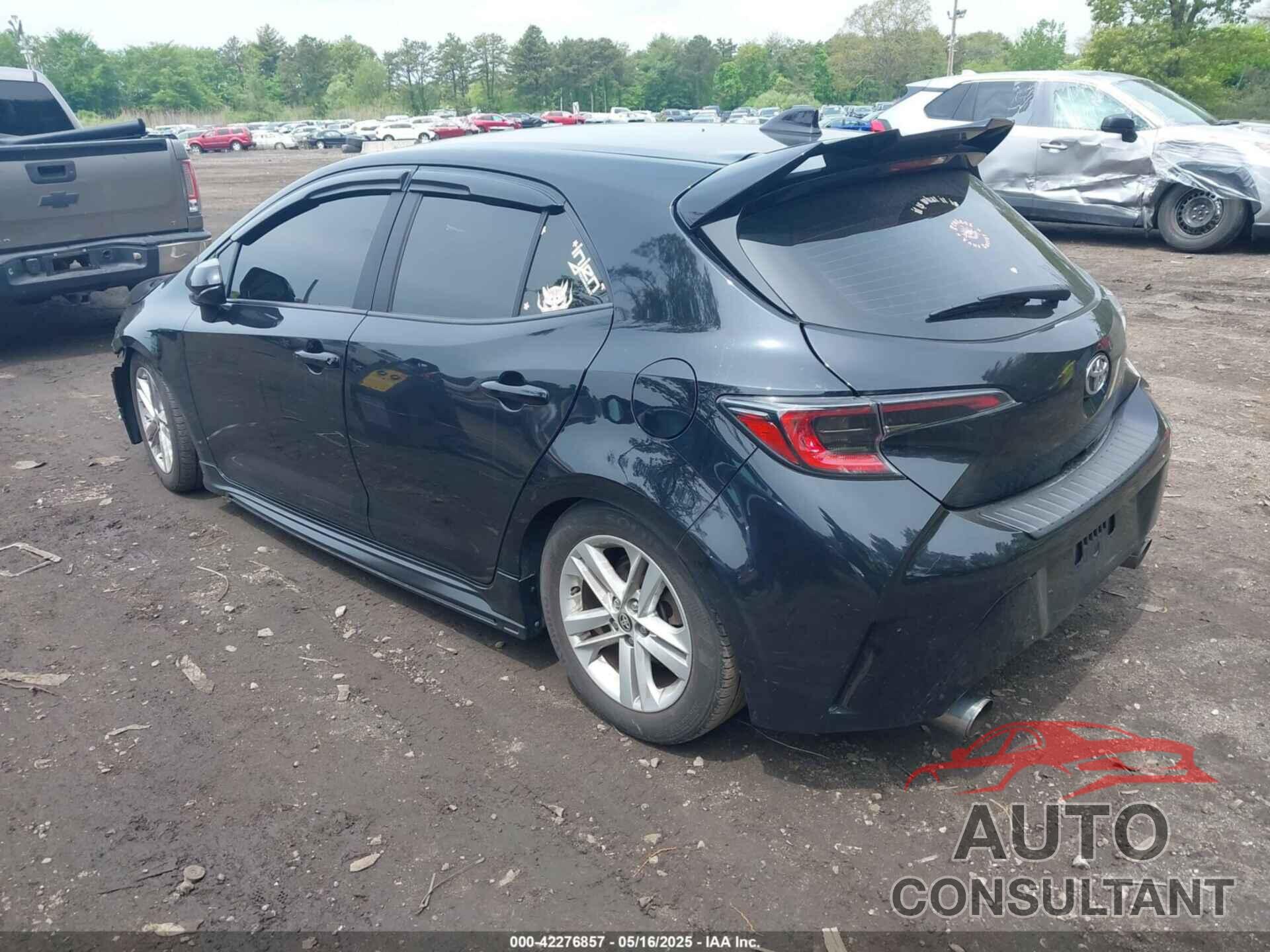 TOYOTA COROLLA 2019 - JTNK4RBE5K3053574