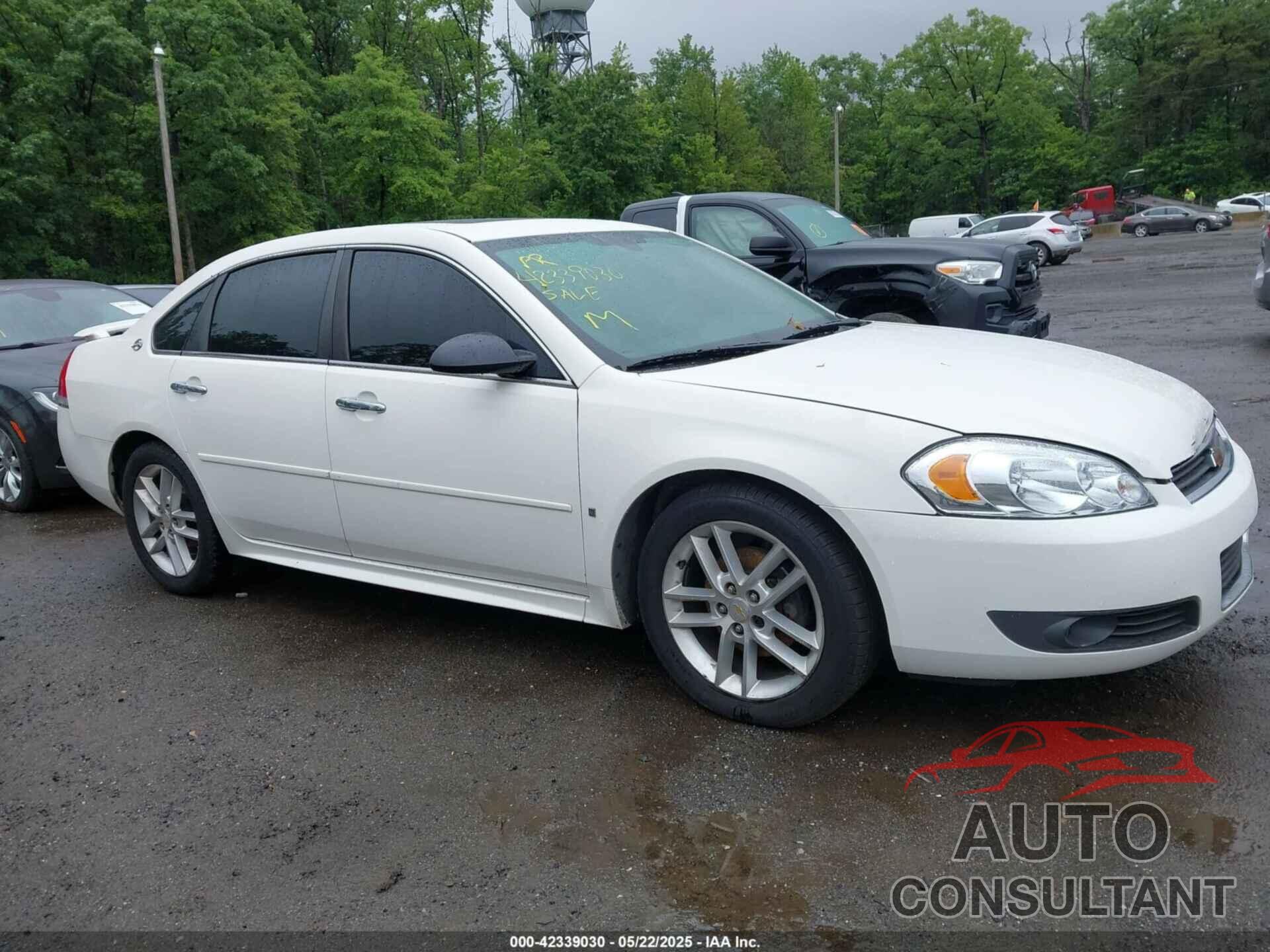 CHEVROLET IMPALA 2009 - 2G1WU57M291235109