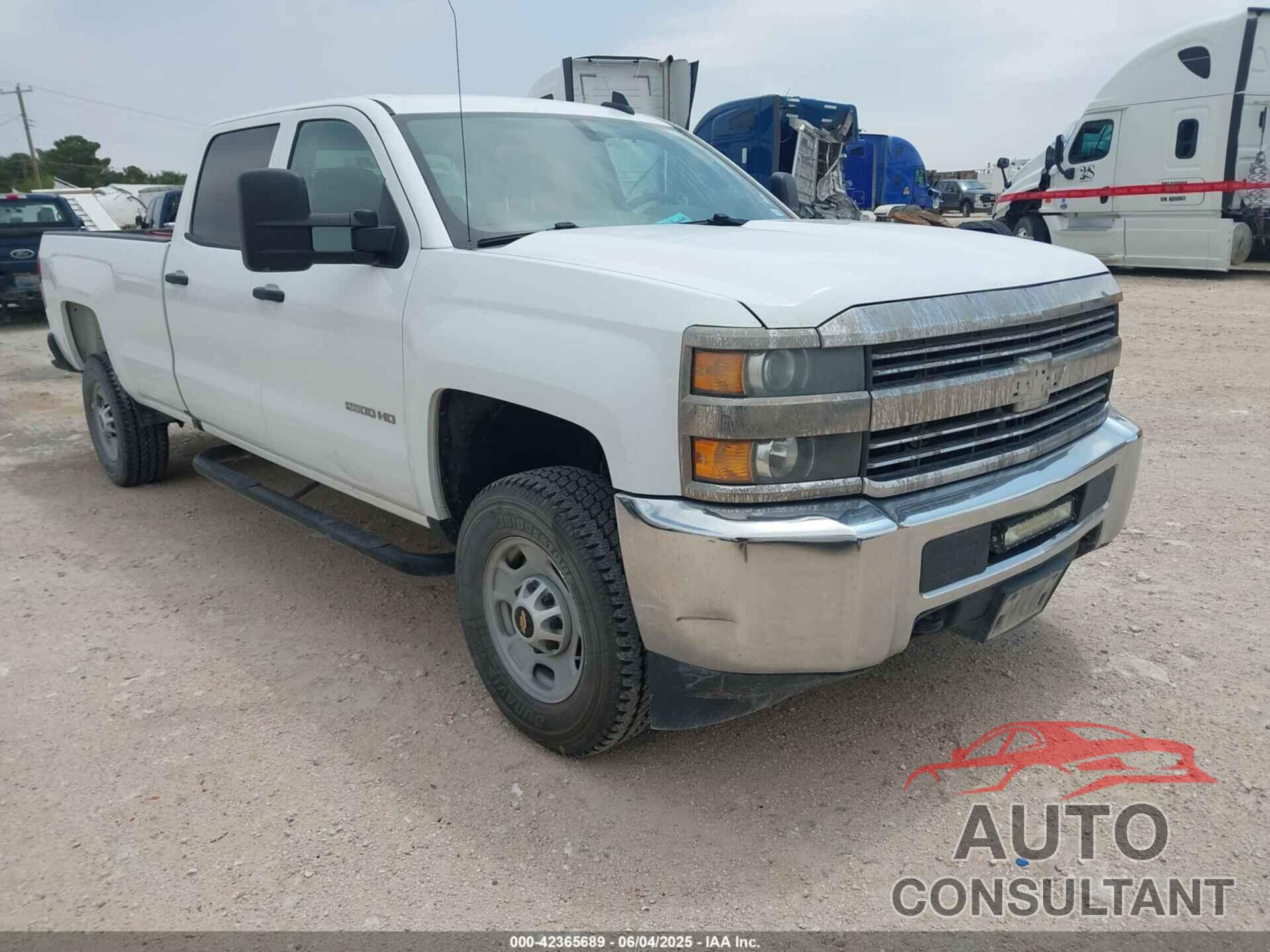 CHEVROLET SILVERADO 2500HD 2017 - 1GC1CUEG2HF132999