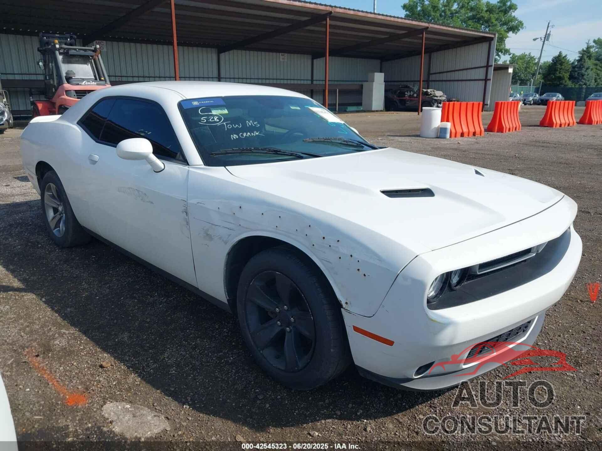 DODGE CHALLENGER 2019 - 2C3CDZAG8KH677561
