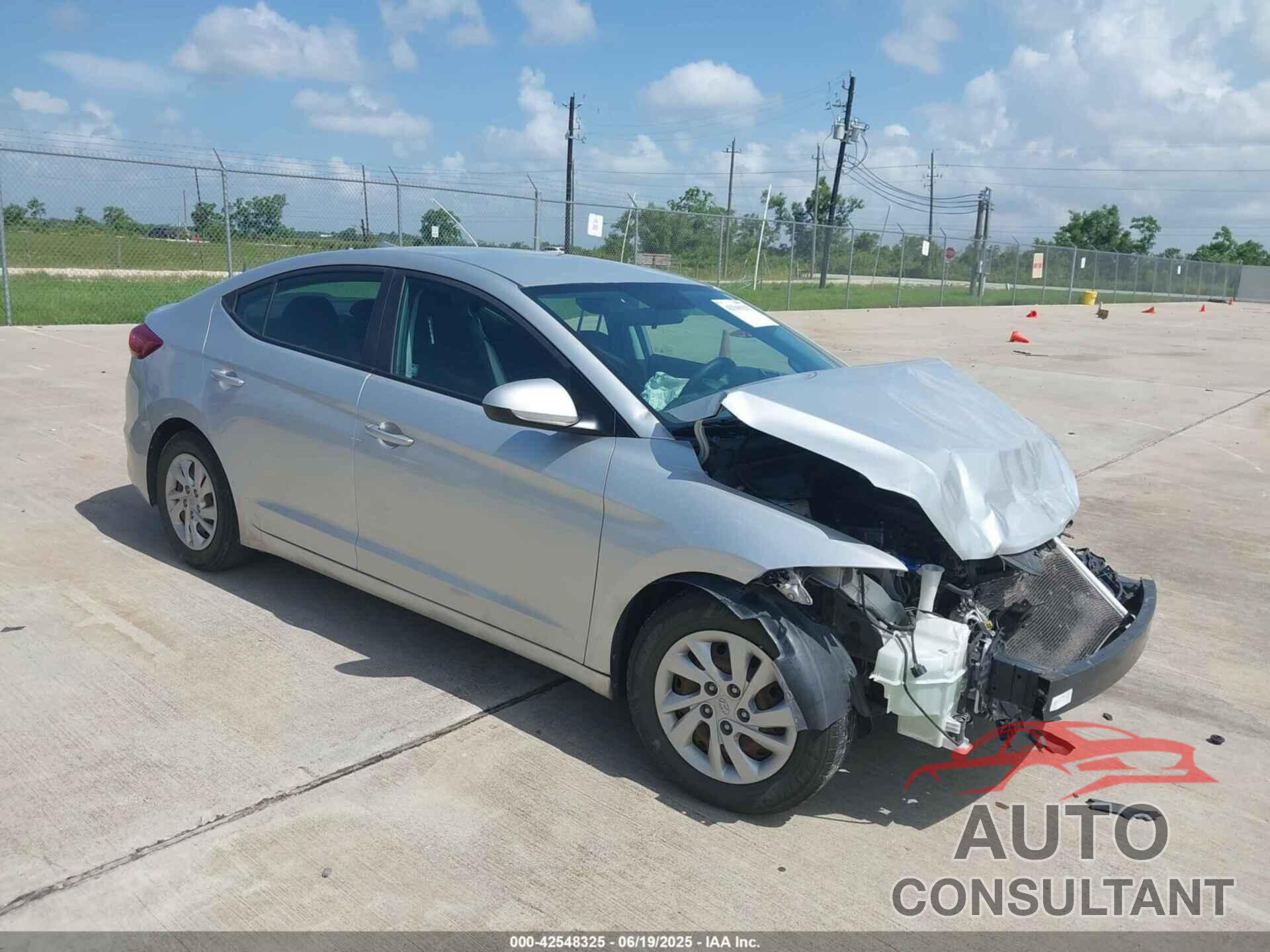 HYUNDAI ELANTRA 2018 - 5NPD74LF1JH386372