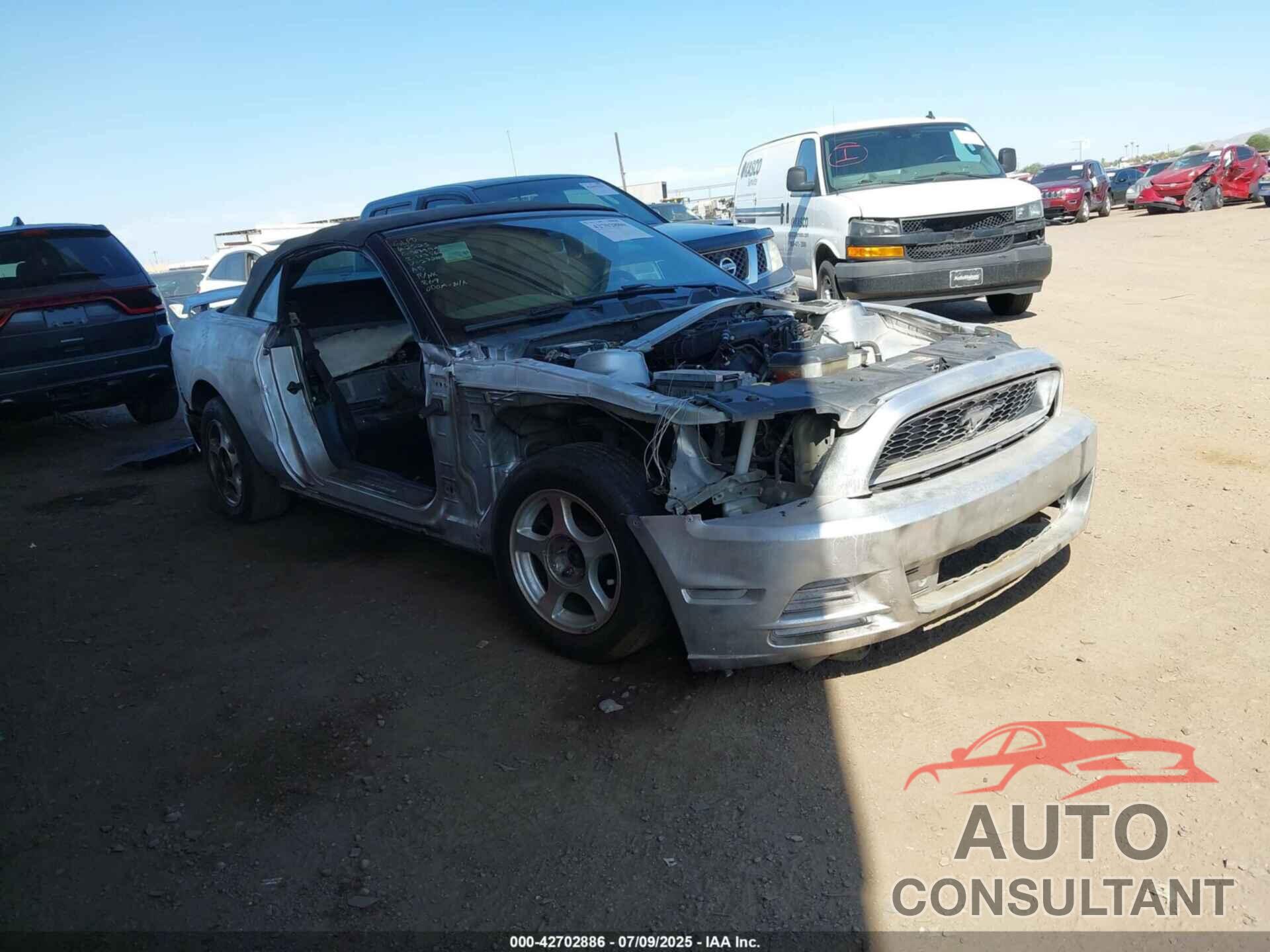 FORD MUSTANG 2014 - 1ZVBP8EM3E5272001
