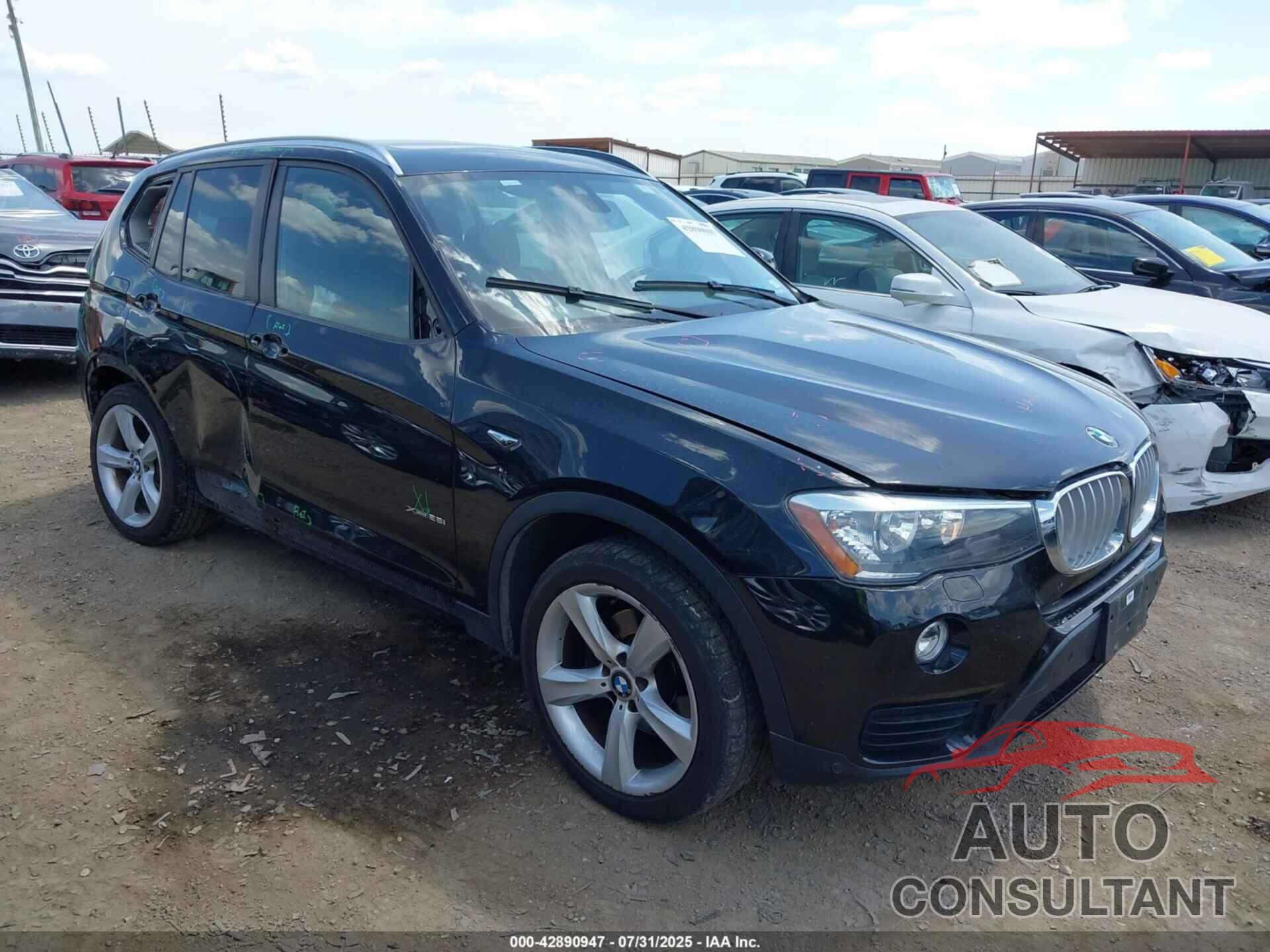 BMW X3 2017 - 5UXWX9C52H0T01204