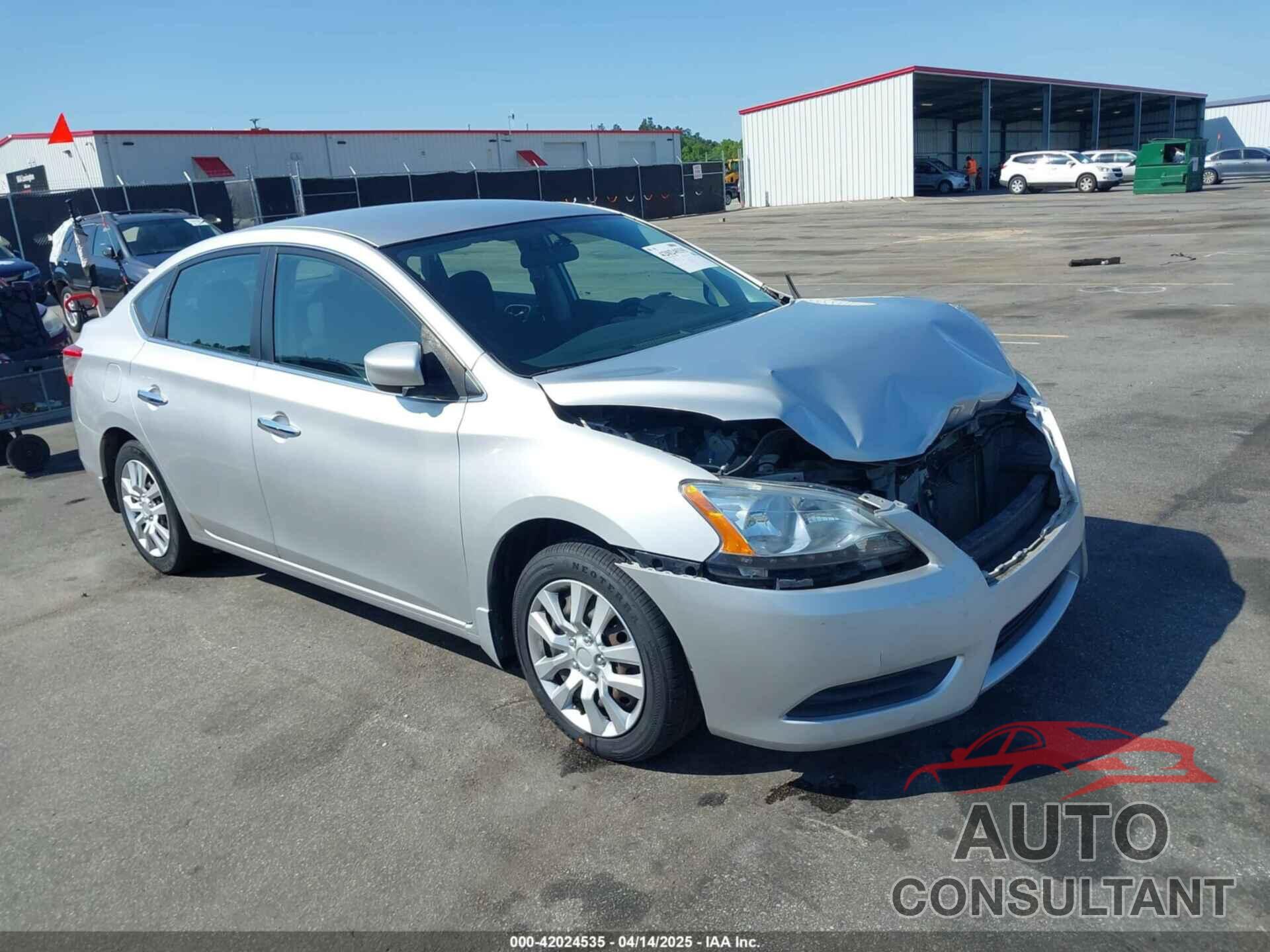 NISSAN SENTRA 2015 - 3N1AB7AP0FY233493