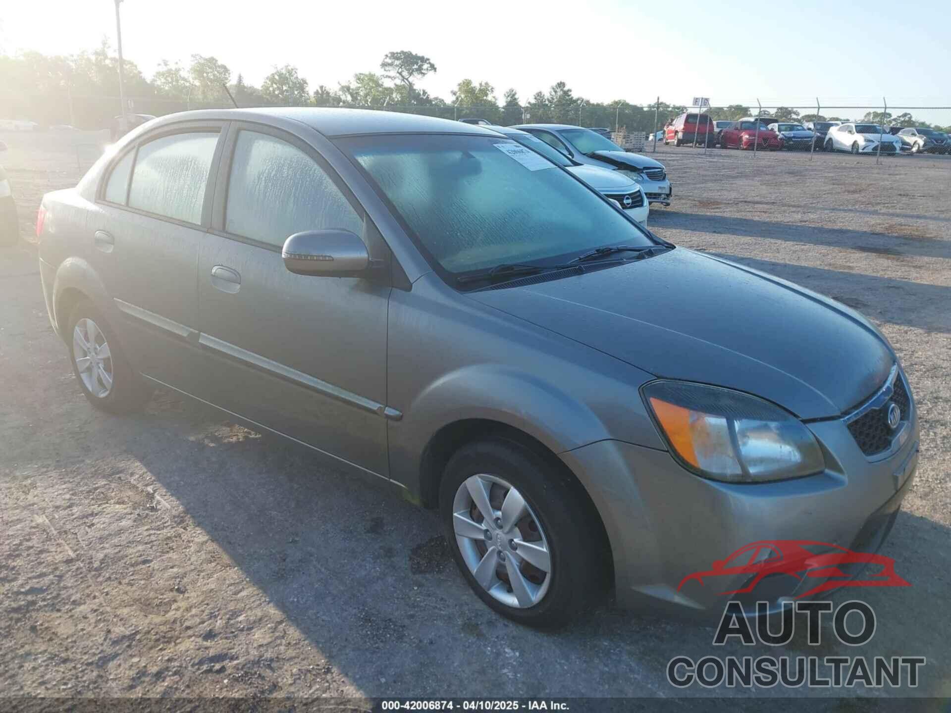 KIA RIO 2011 - KNADH4A37B6923356