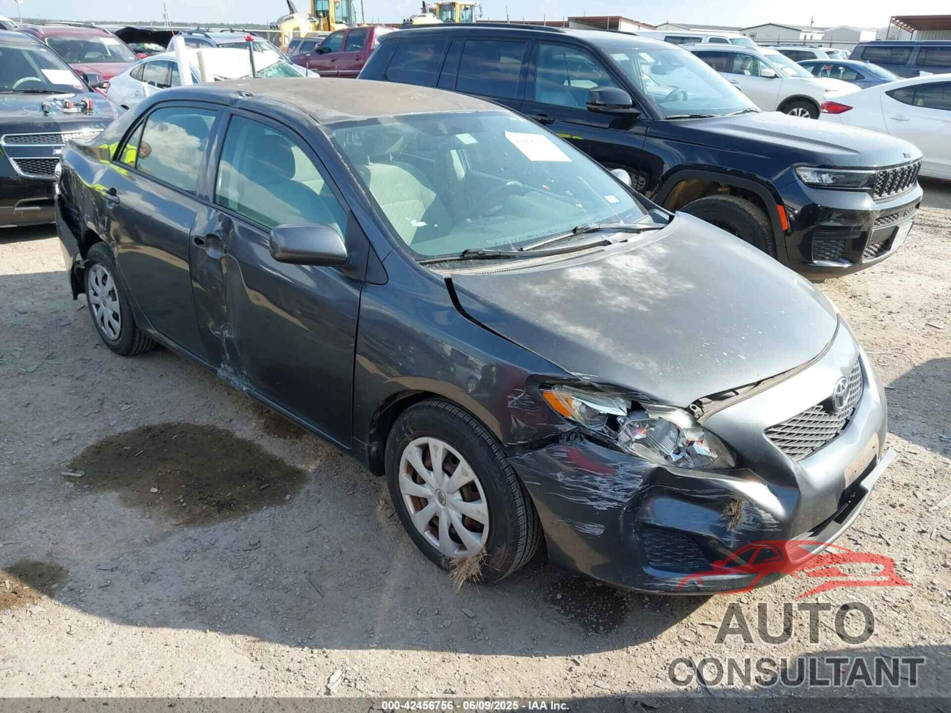 TOYOTA COROLLA 2009 - 2T1BU40E09C143811