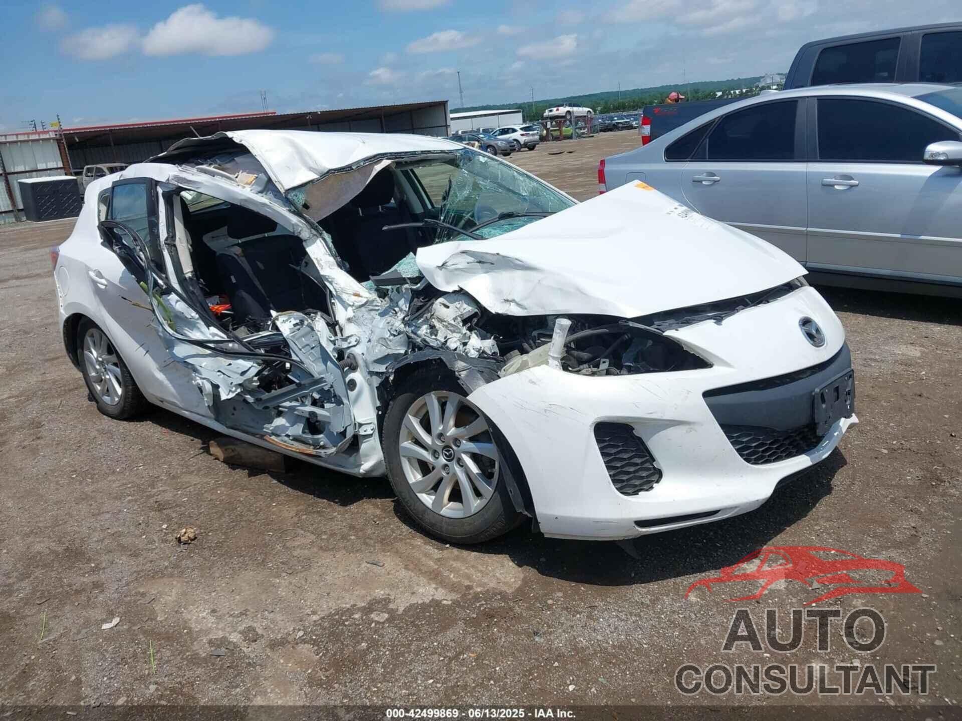 MAZDA MAZDA3 2013 - JM1BL1L75D1720358