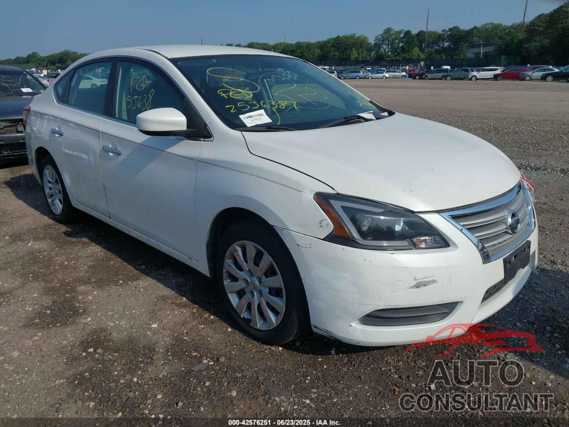 NISSAN SENTRA 2013 - 3N1AB7AP5DL715807