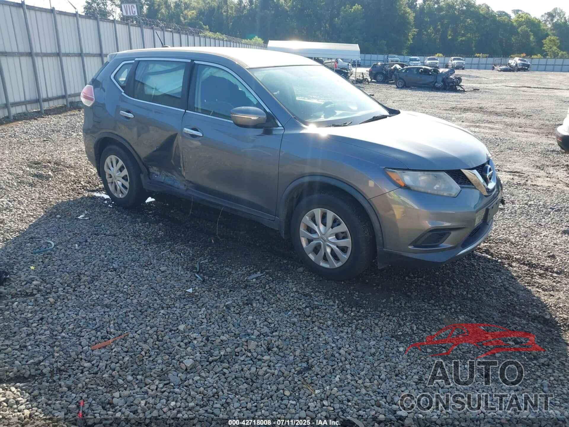 NISSAN ROGUE 2015 - KNMAT2MT7FP562599