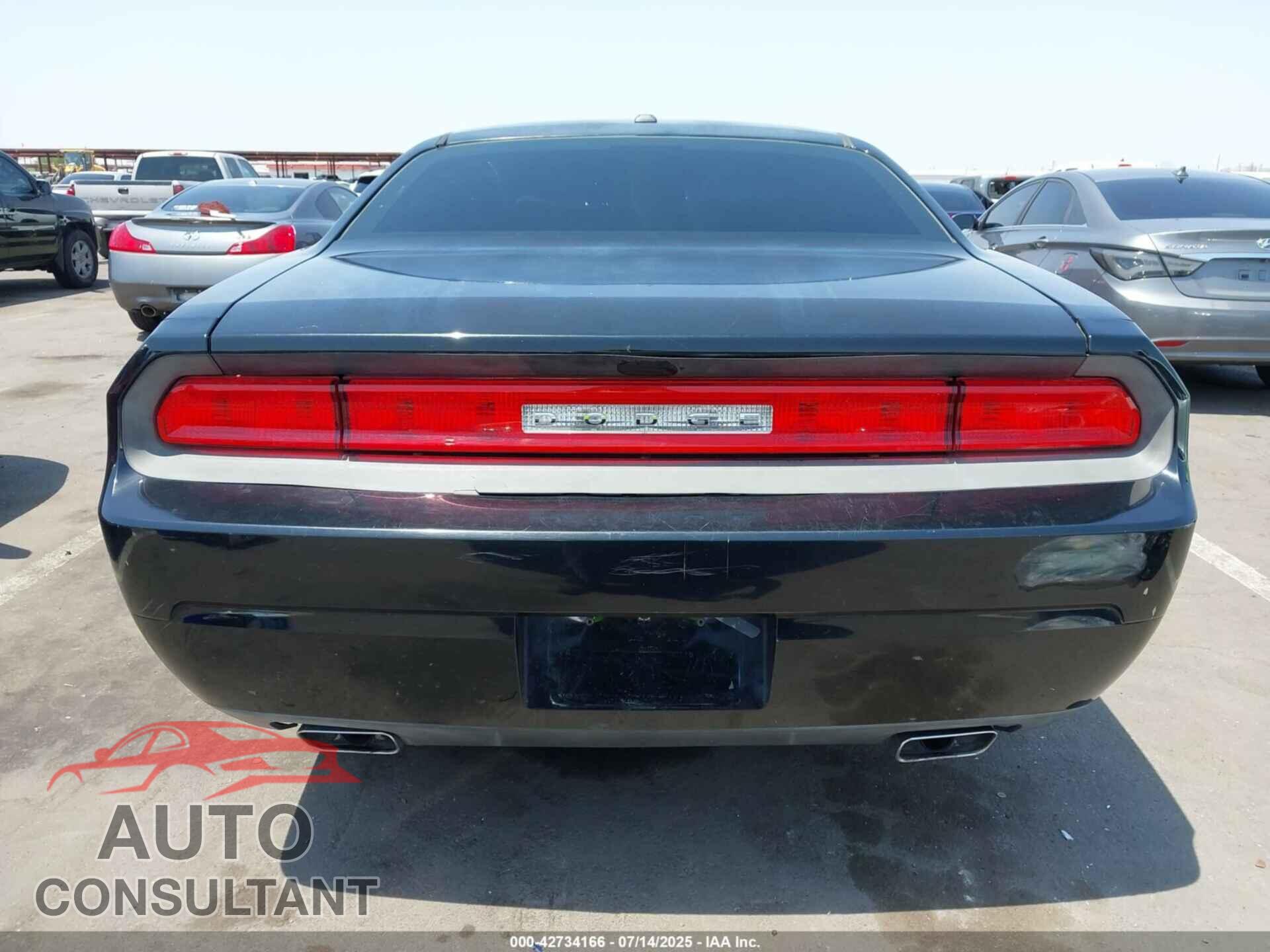 DODGE CHALLENGER 2012 - 2C3CDYAG5CH214319