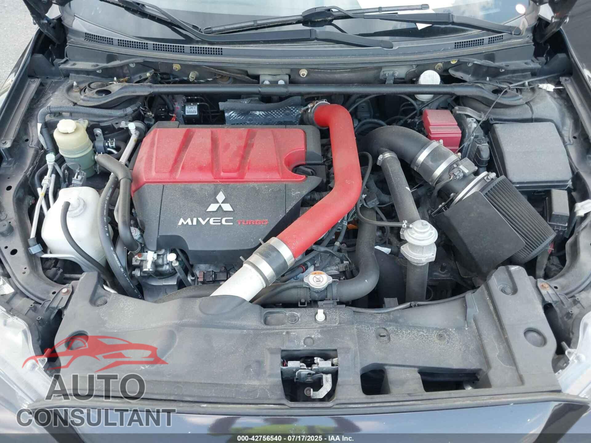 MITSUBISHI LANCER EVOLUTION 2014 - JA32W8FV4EU024695