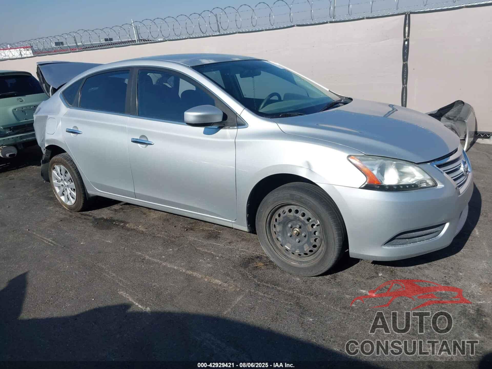 NISSAN SENTRA 2014 - 3N1AB7AP5EY231155