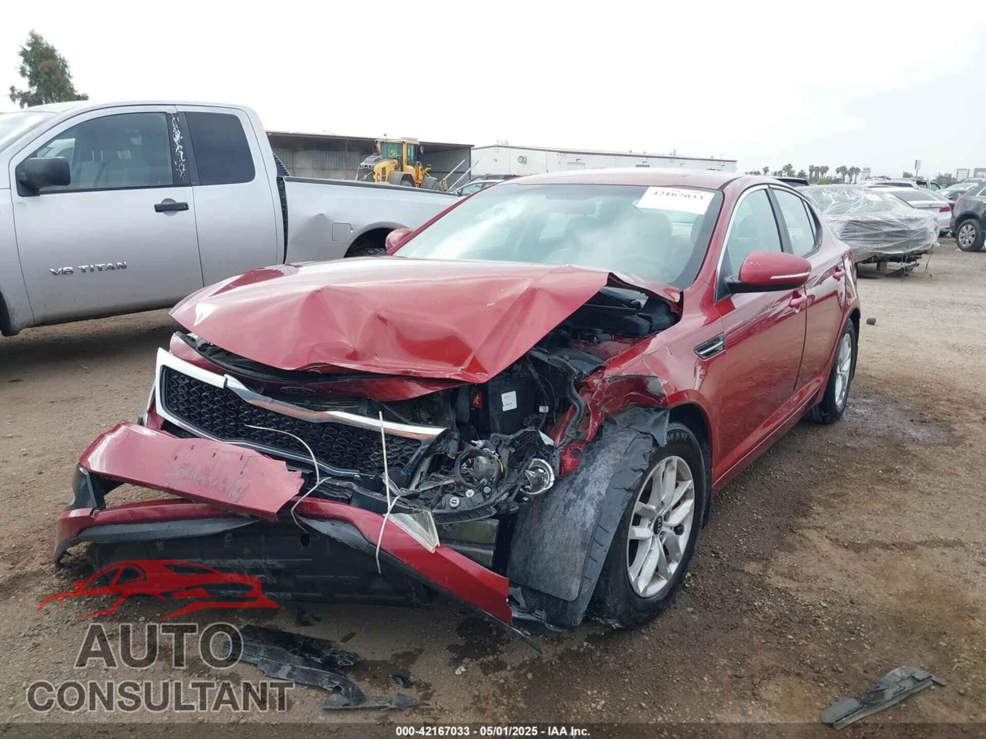 KIA OPTIMA 2011 - KNAGM4A79B5064207