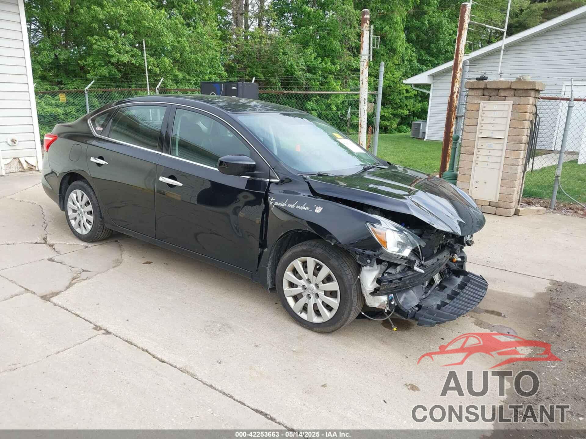 NISSAN SENTRA 2017 - 3N1AB7AP1HY263704