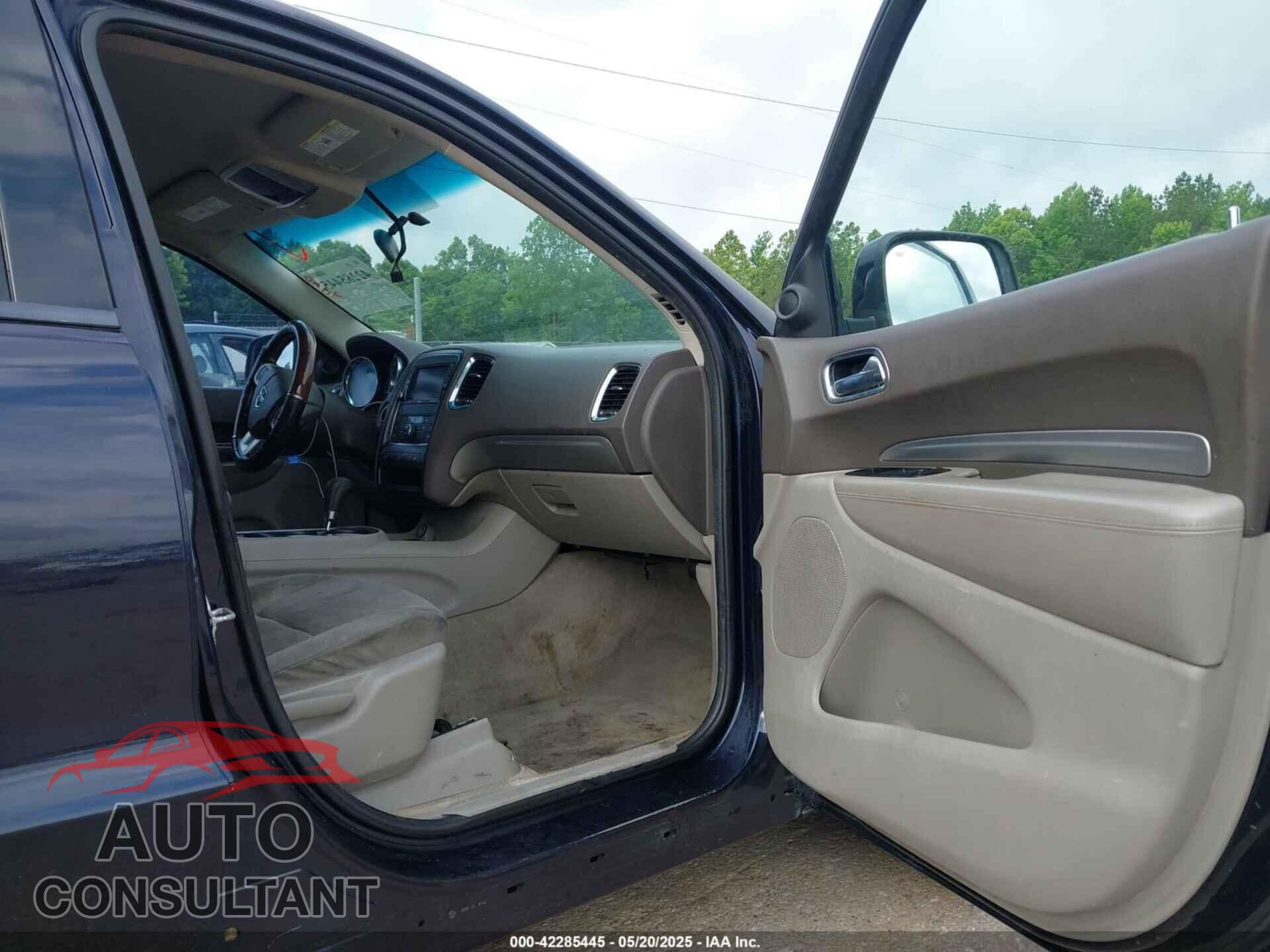 DODGE DURANGO 2011 - 1D4RD2GG3BC623532