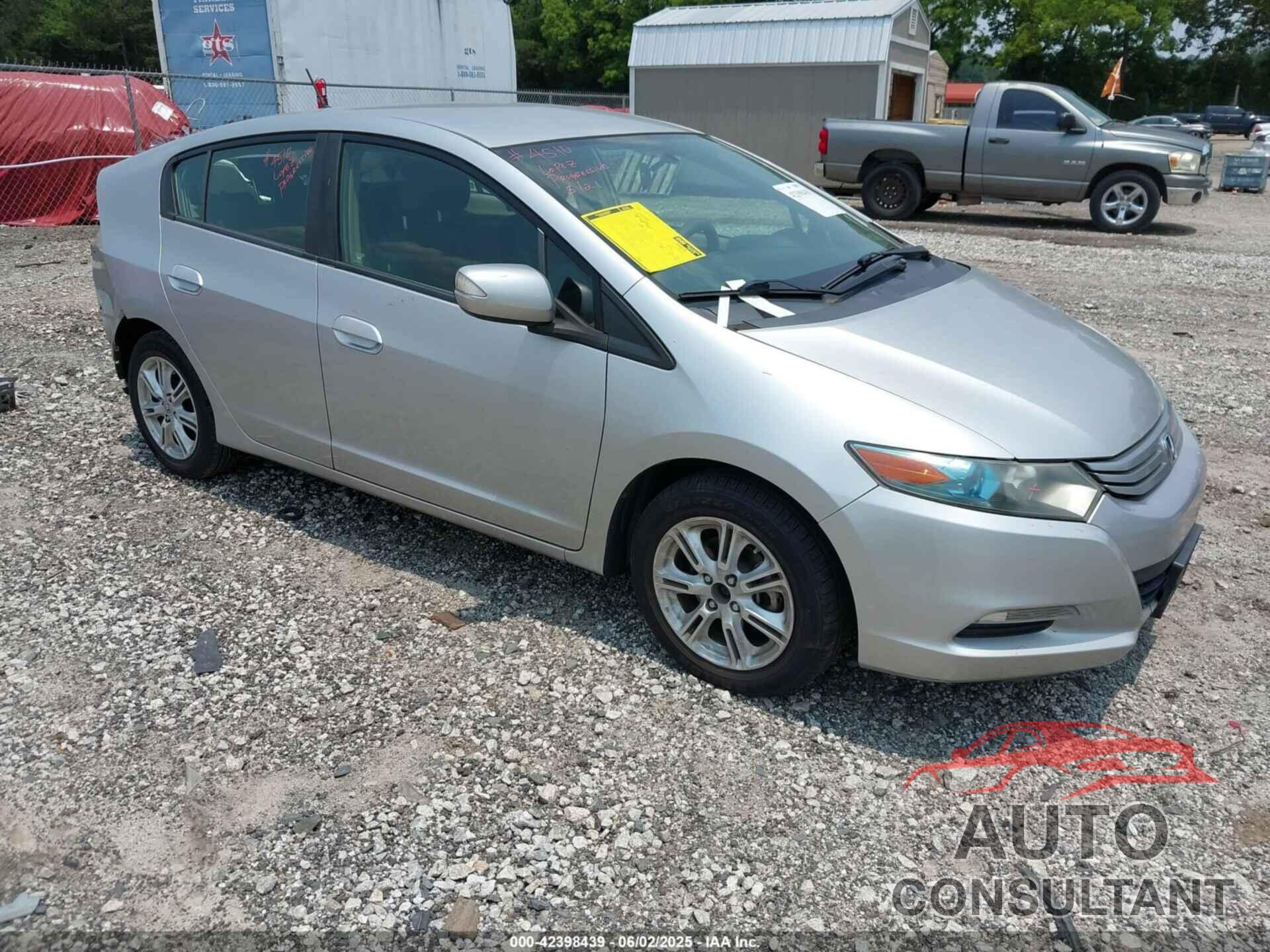 HONDA INSIGHT 2010 - JHMZE2H7XAS018581