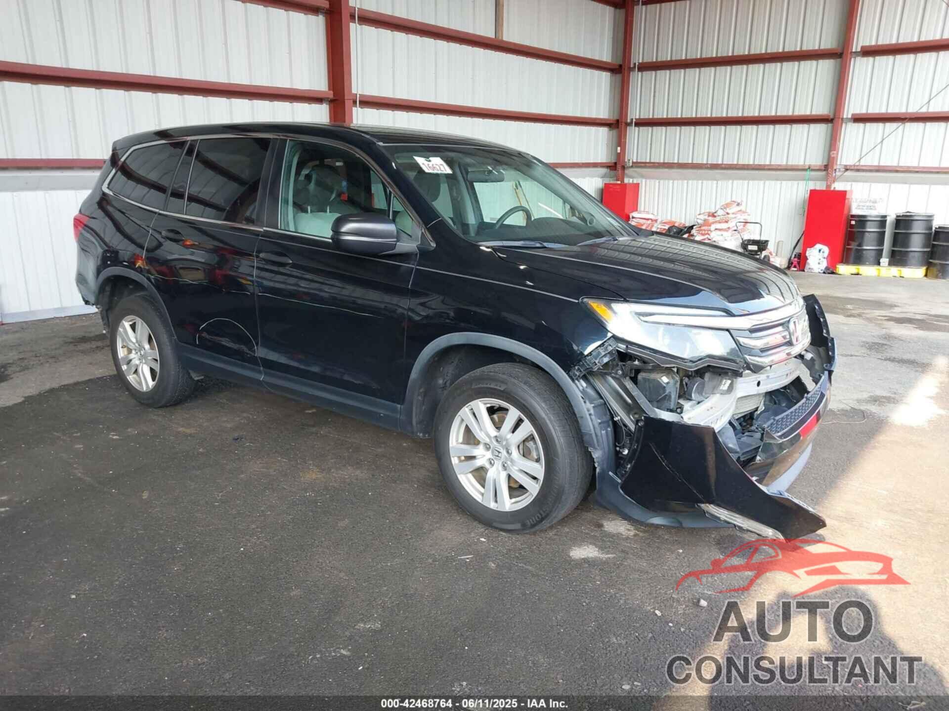 HONDA PILOT 2017 - 5FNYF6H10HB088465