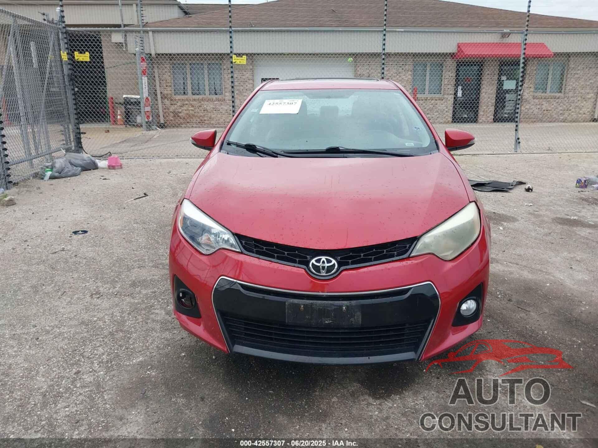 TOYOTA COROLLA 2015 - 2T1BURHE1FC440275