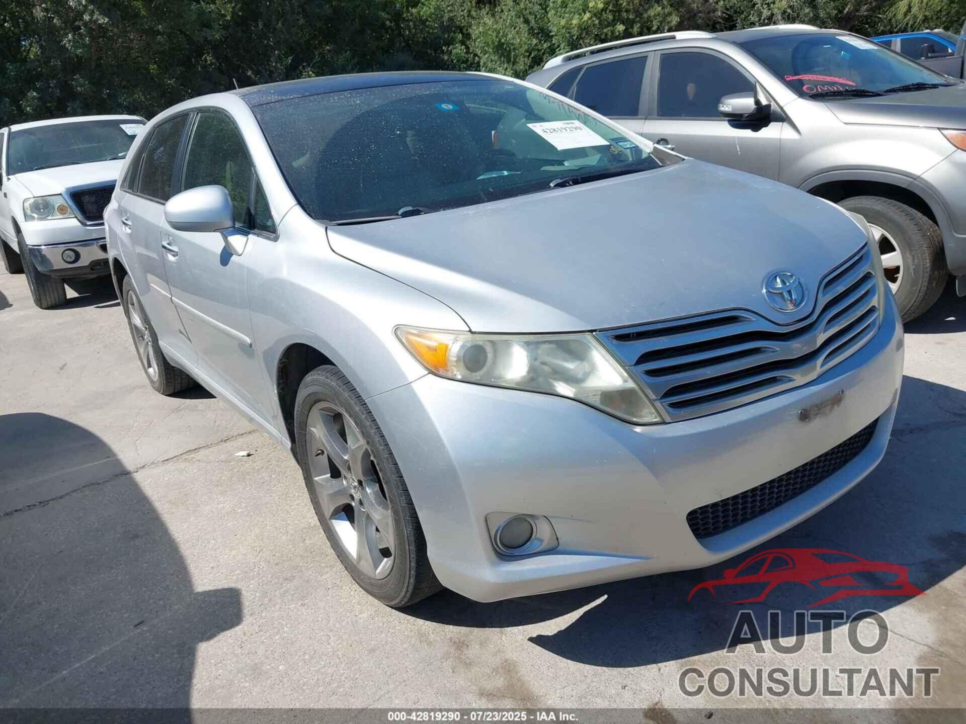 TOYOTA VENZA 2010 - 4T3ZK3BB3AU034383