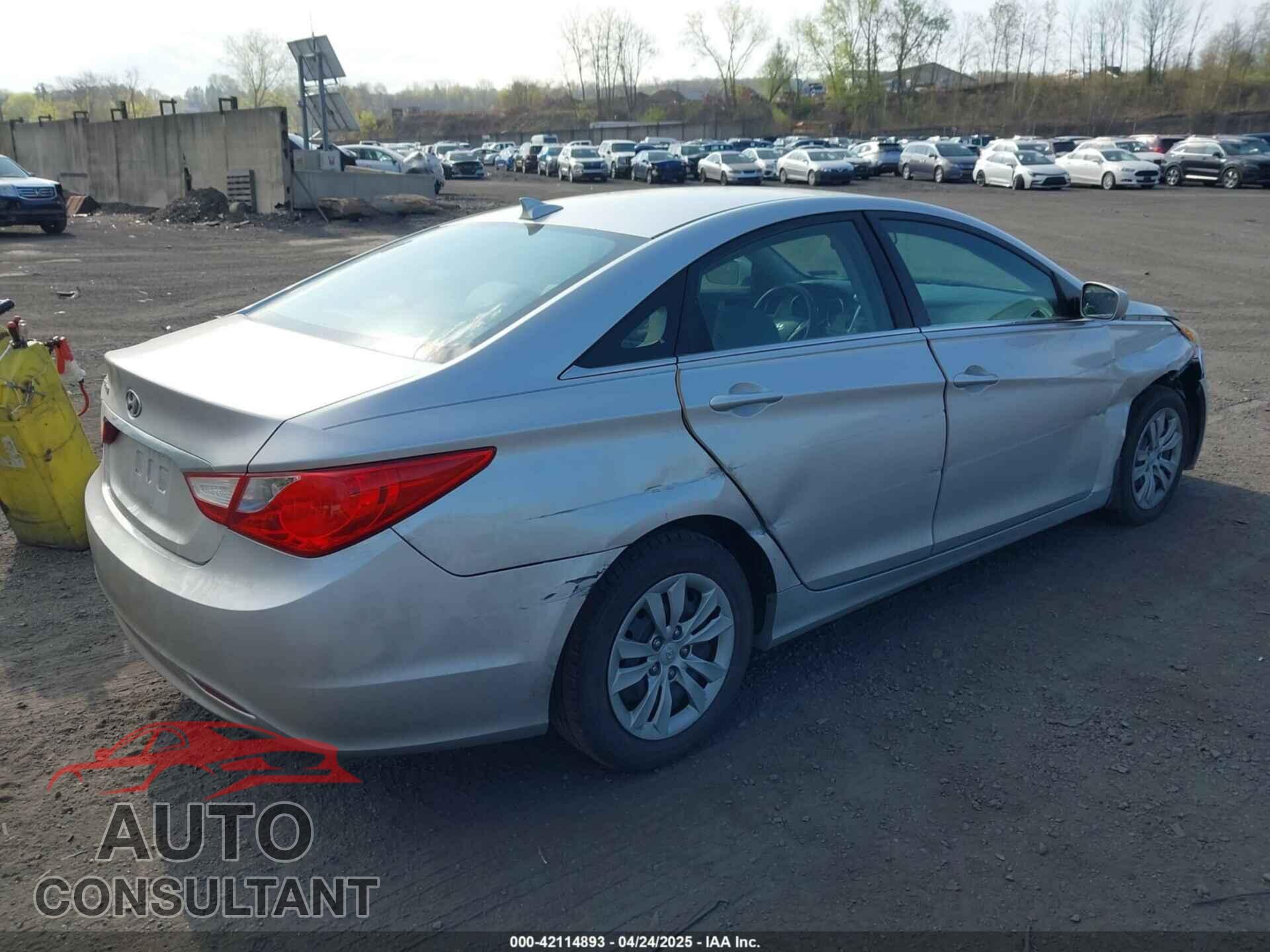 HYUNDAI SONATA 2012 - 5NPEB4AC2CH501320