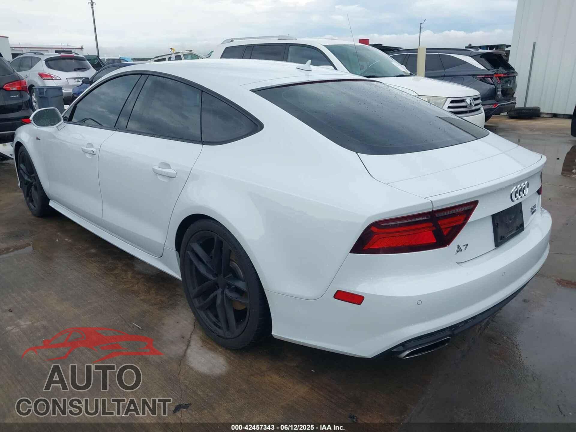 AUDI A7 2016 - WAU2GAFCXGN166323