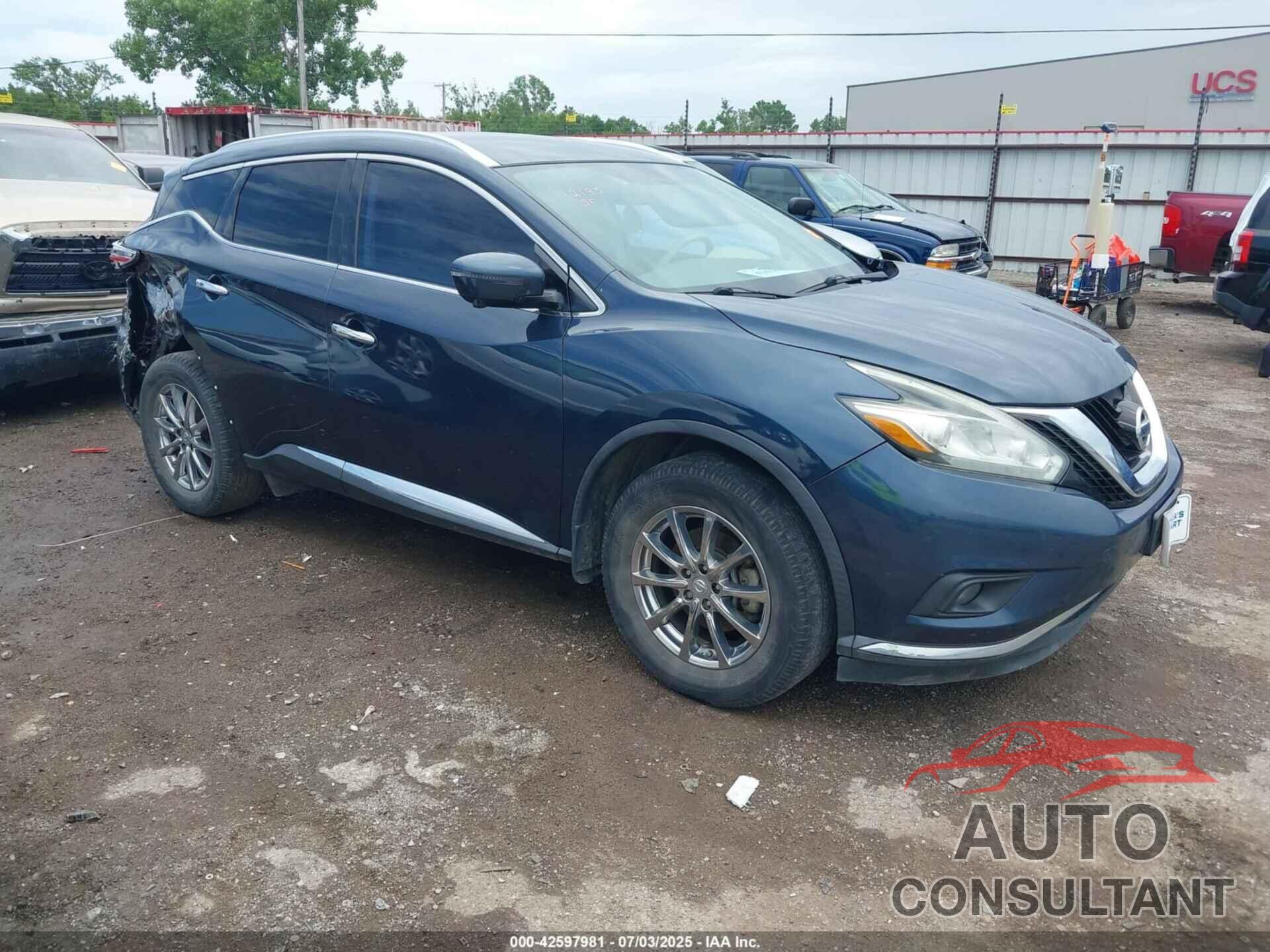 NISSAN MURANO 2015 - 5N1AZ2MG5FN290319