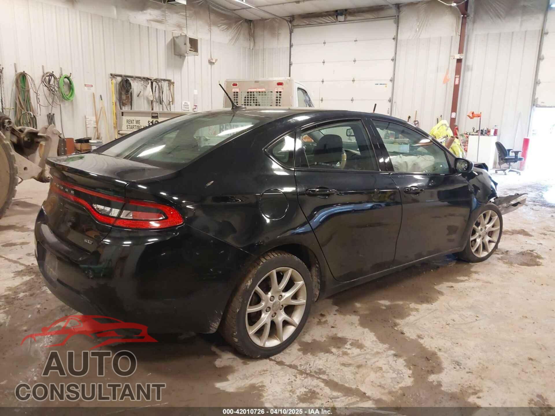 DODGE DART 2013 - 1C3CDFBA9DD152162