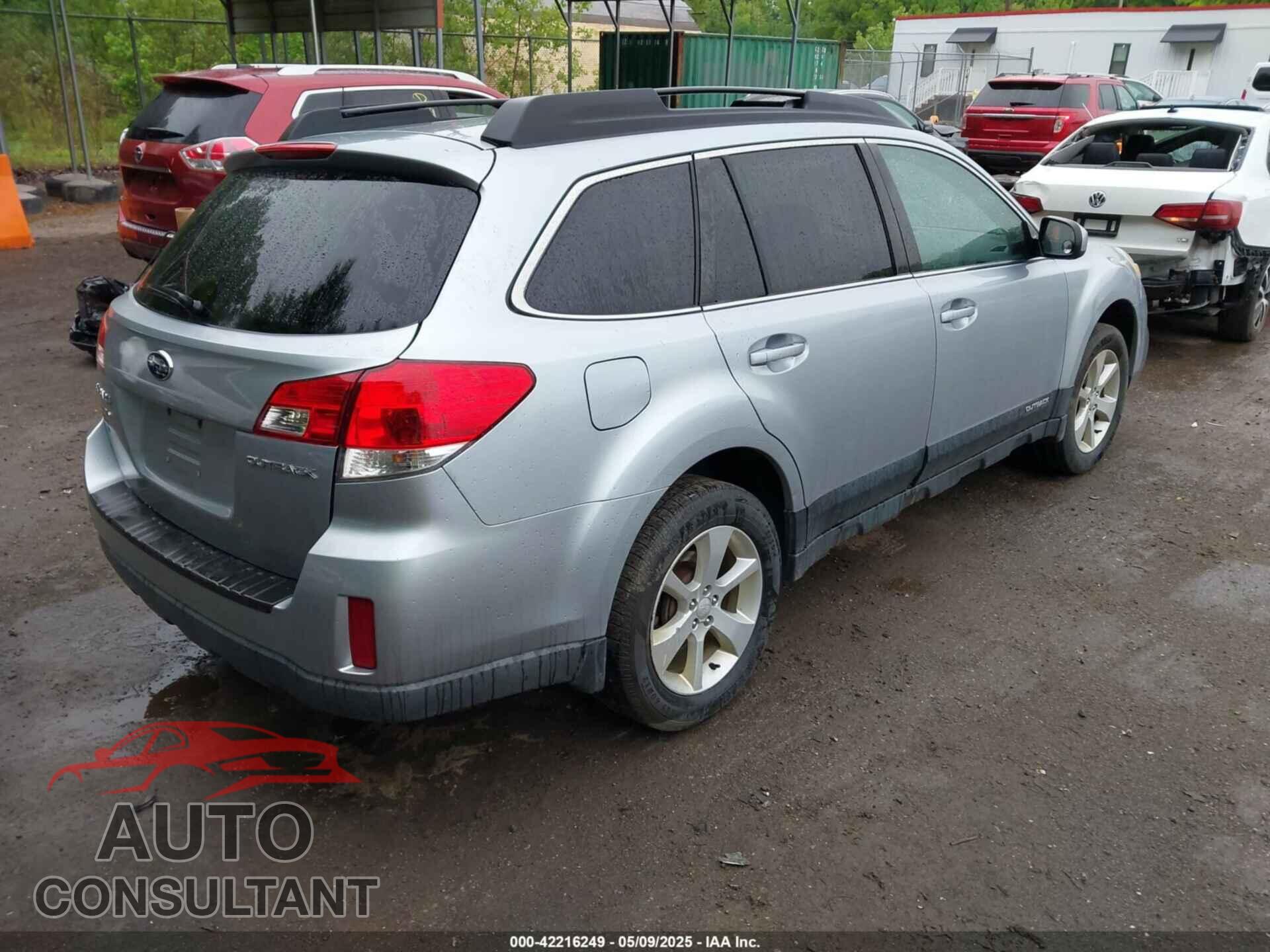 SUBARU OUTBACK 2013 - 4S4BRCCC8D1222707