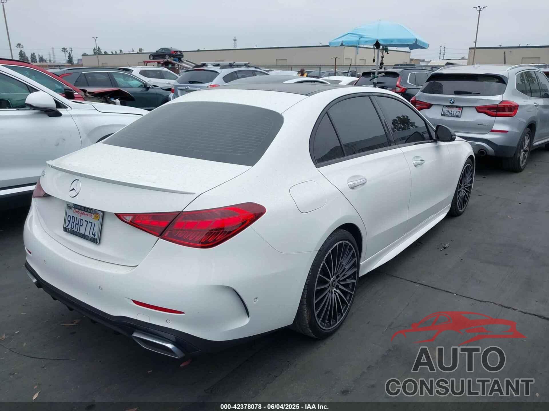 MERCEDES-BENZ C 300 2022 - W1KAF4GB7NR017758